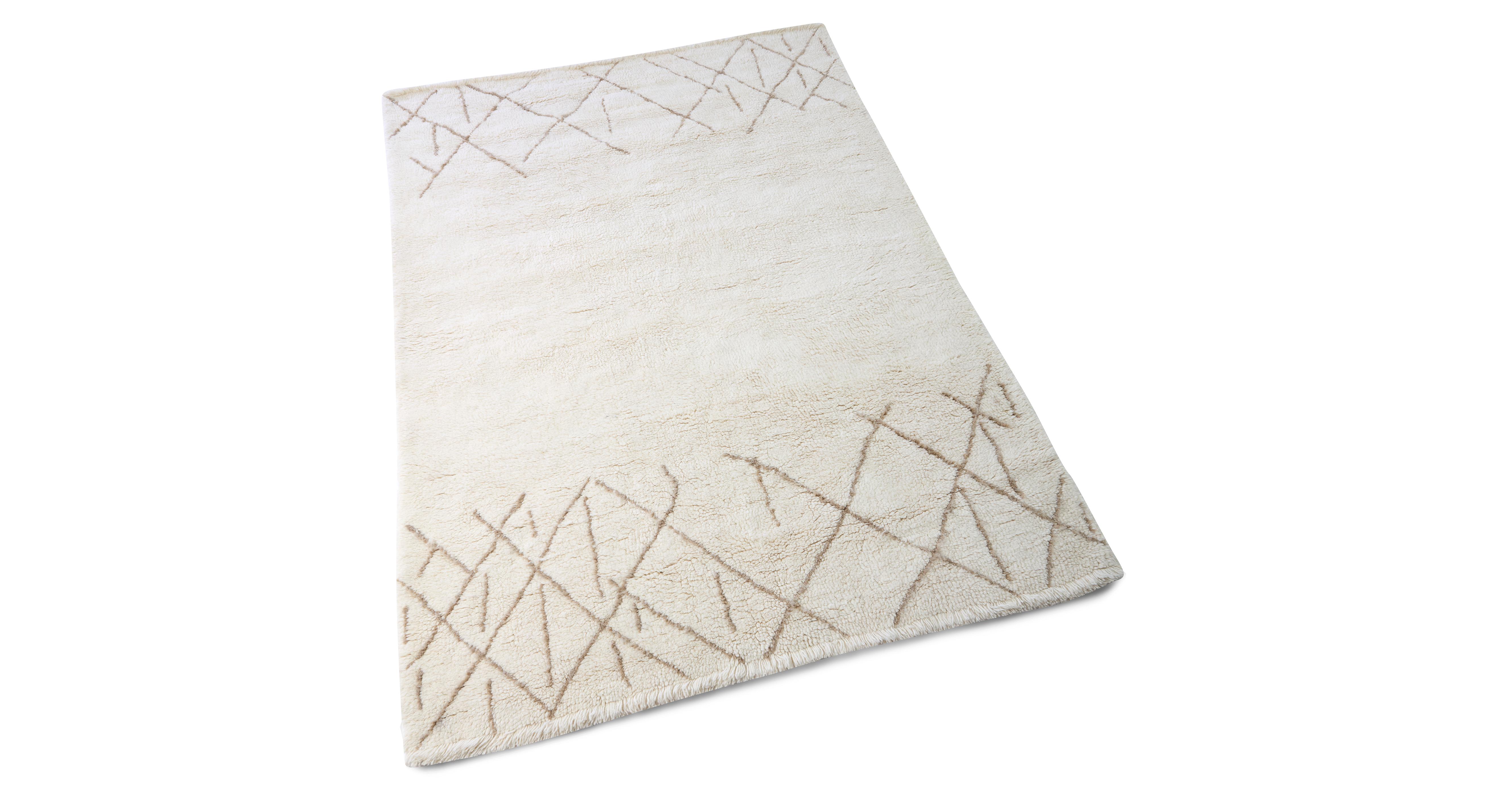 Dante-rug Medium Rug 160cm x 230cm in Dante Ivory