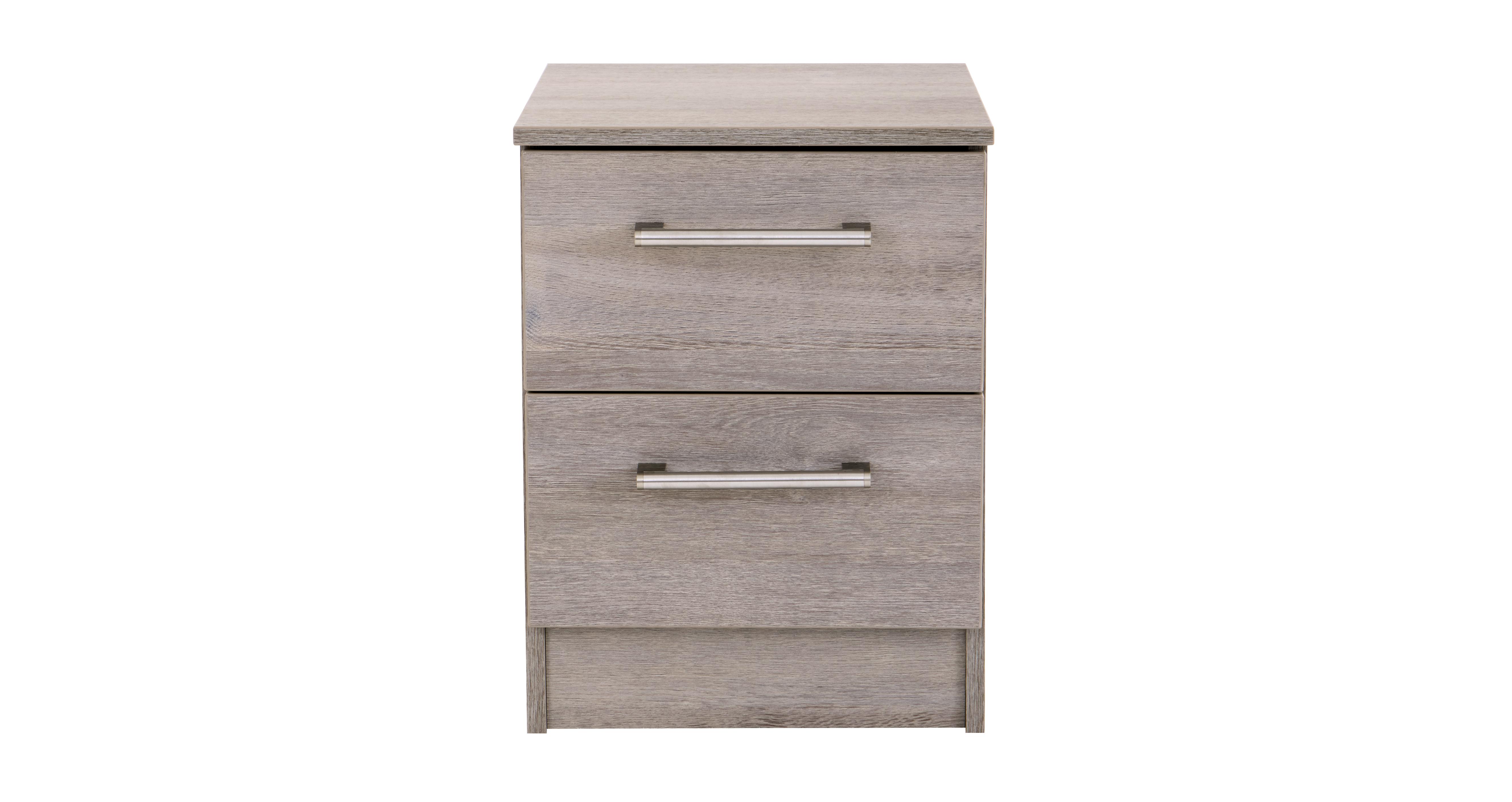 2 Drawer Bedside Table