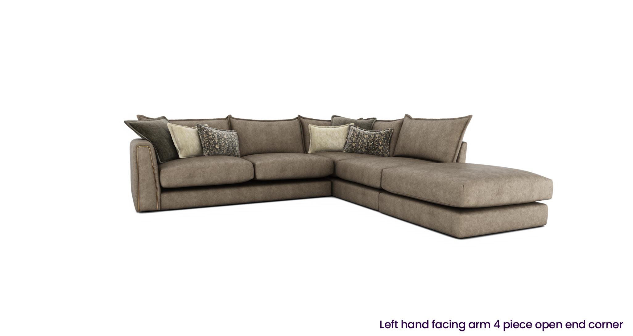 DFS 4 Piece Corner Sofa