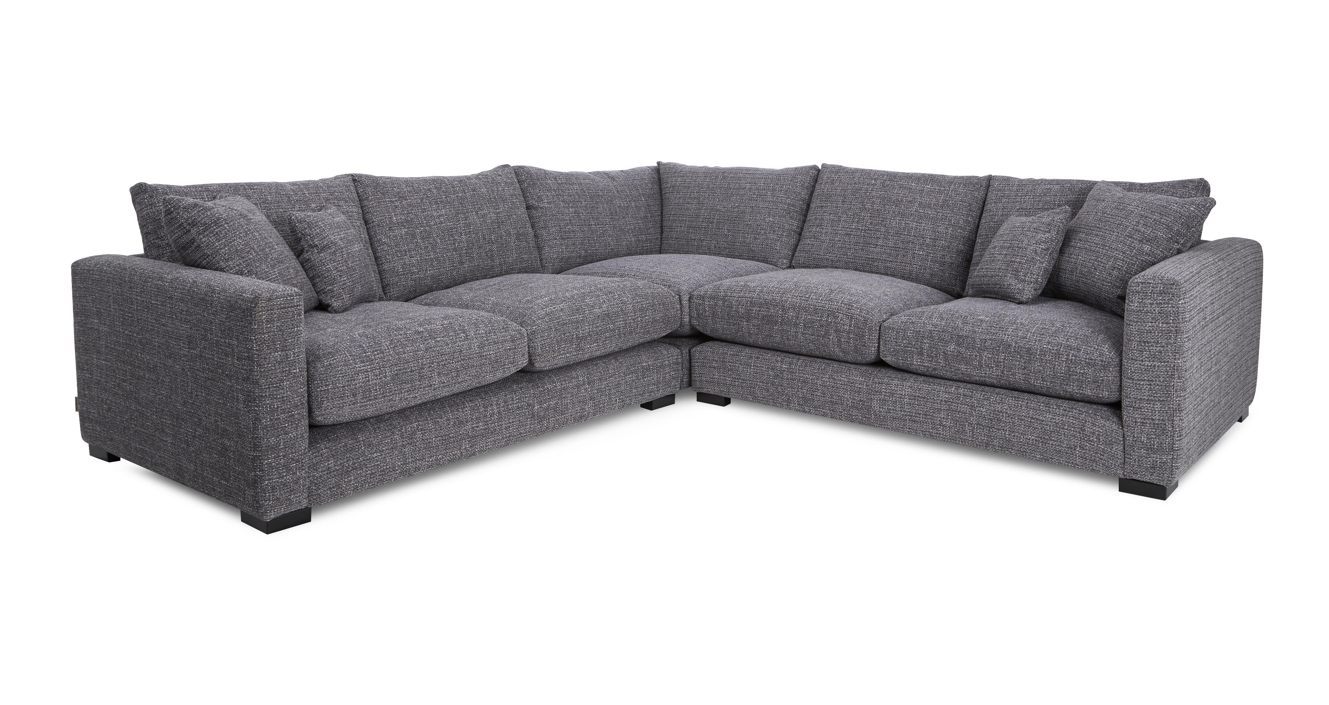 dfs dillon leather corner sofa