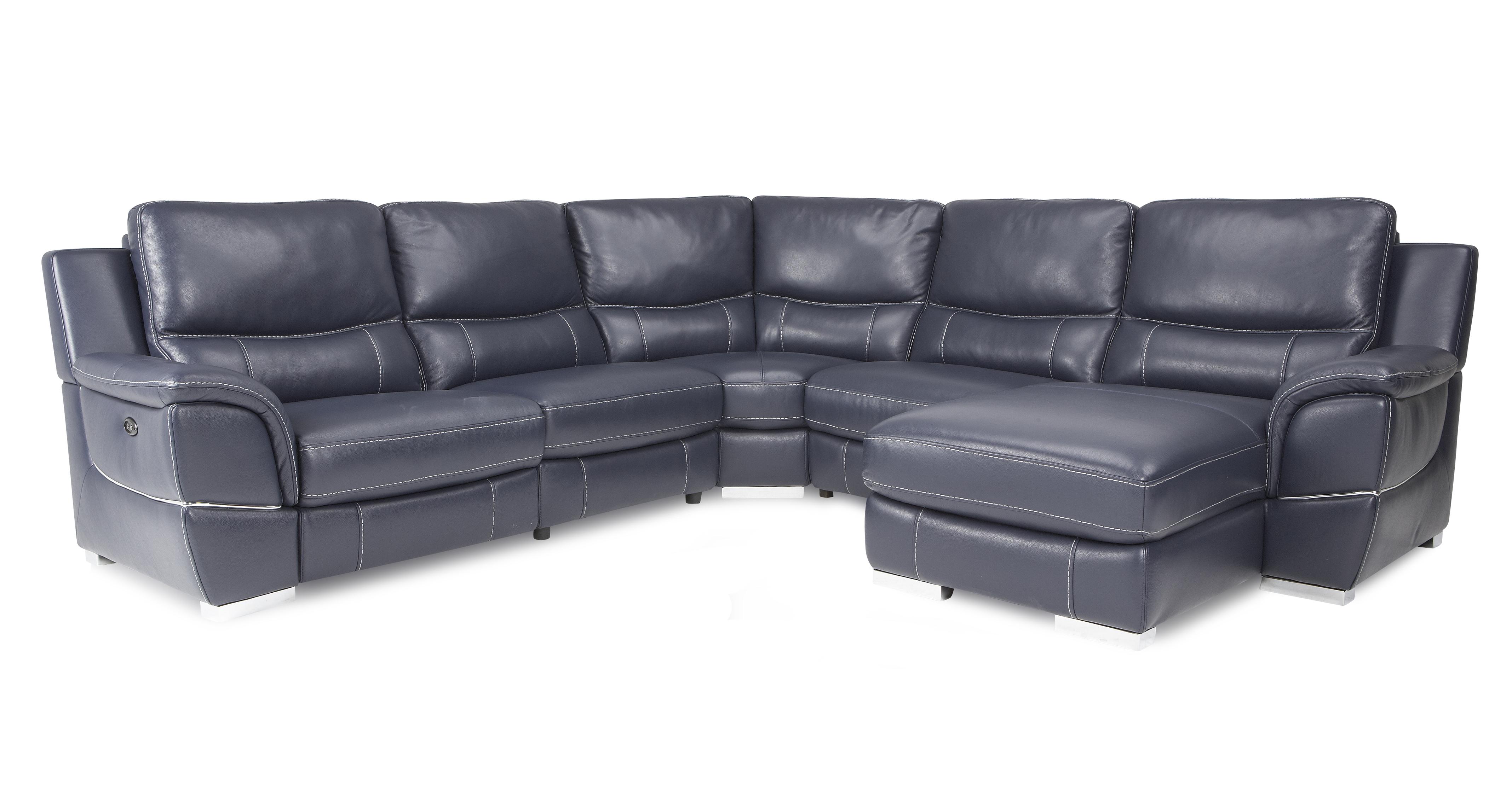 Dfs luther deals power corner sofa