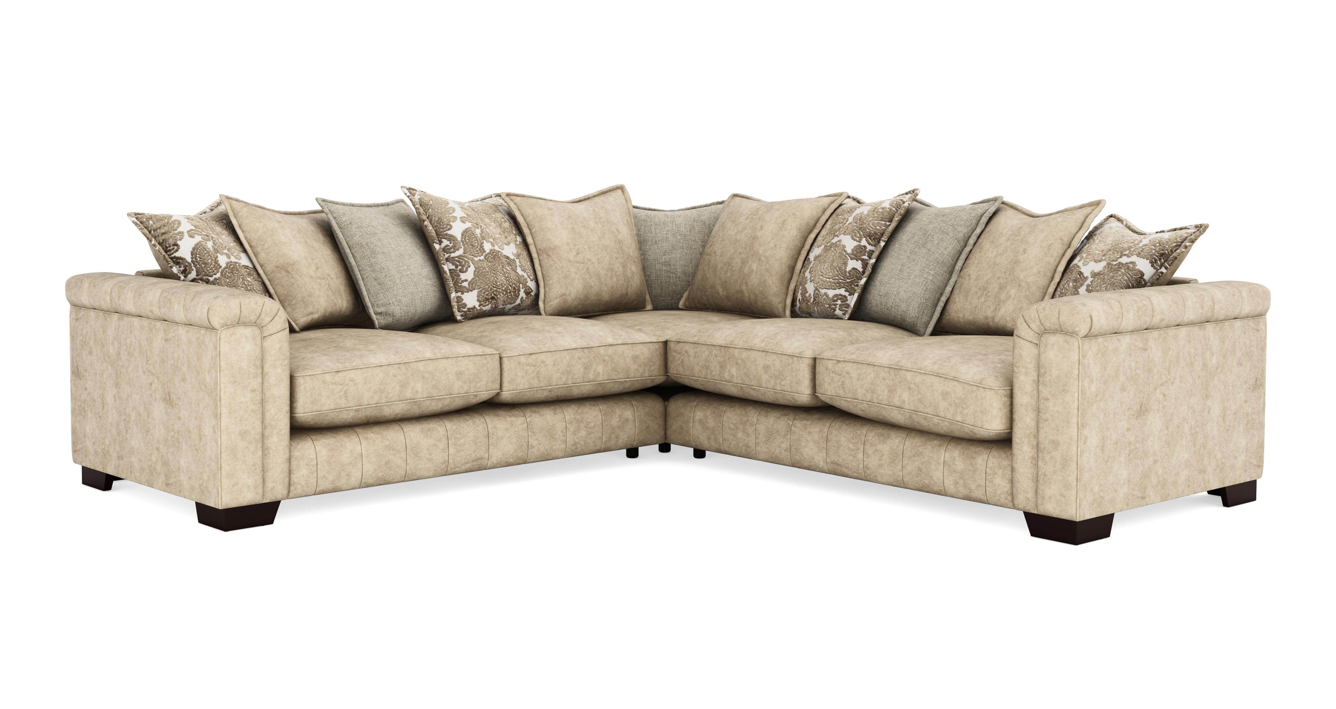 Pillow Back 3 Corner 3 Sofa
