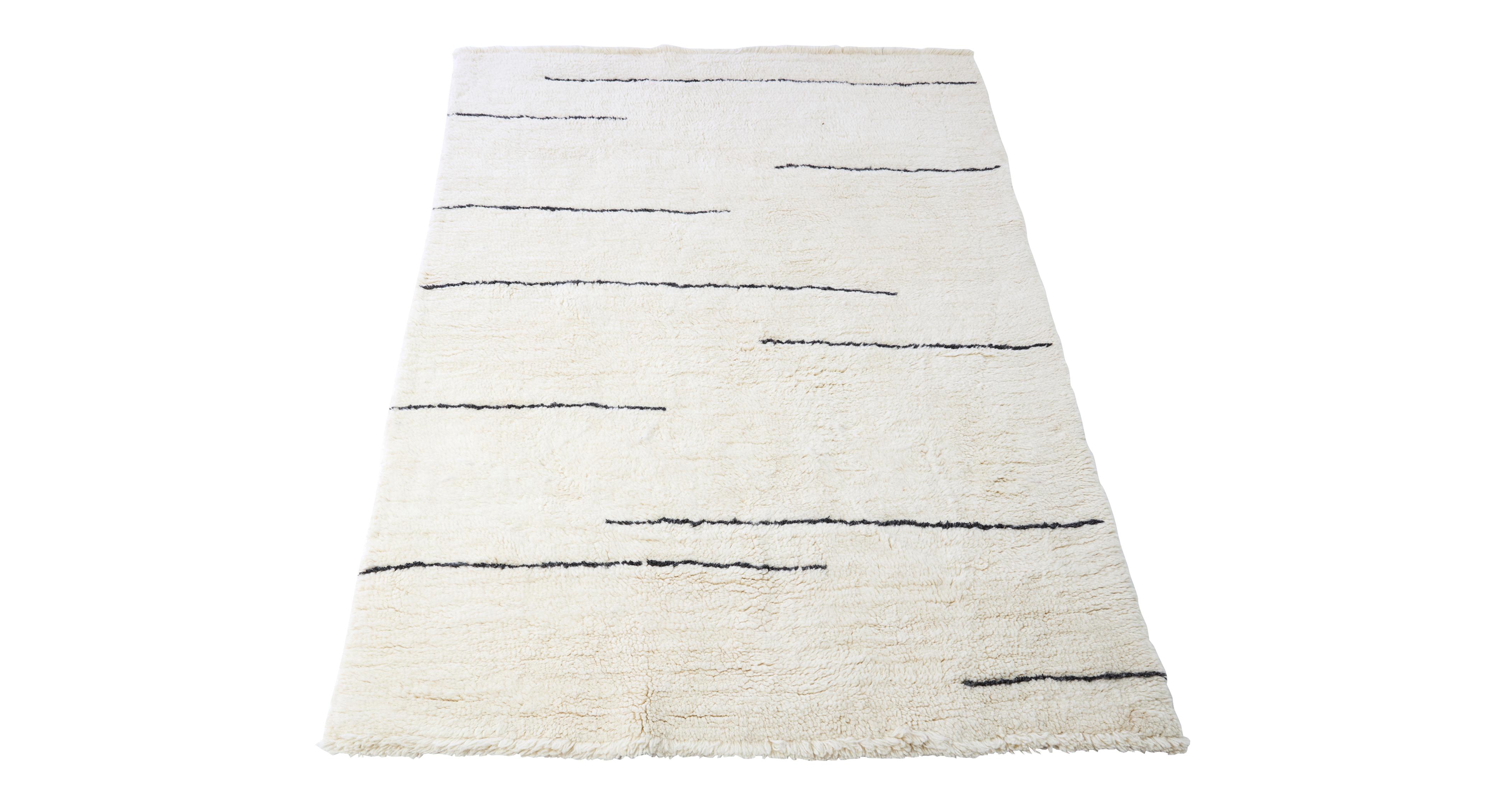 Drew-rug Medium Rug 160cm x 230cm in Drew Ivory