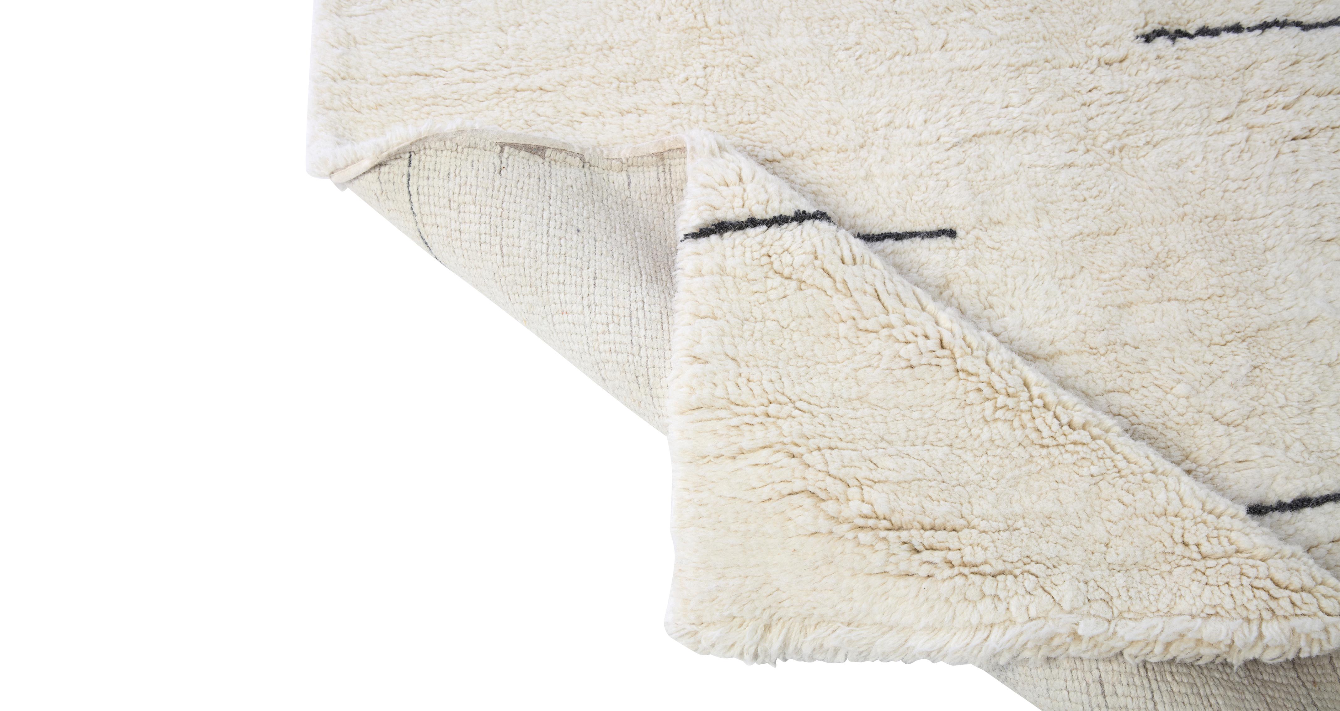 Drew-rug Medium Rug 160cm x 230cm in Drew Ivory