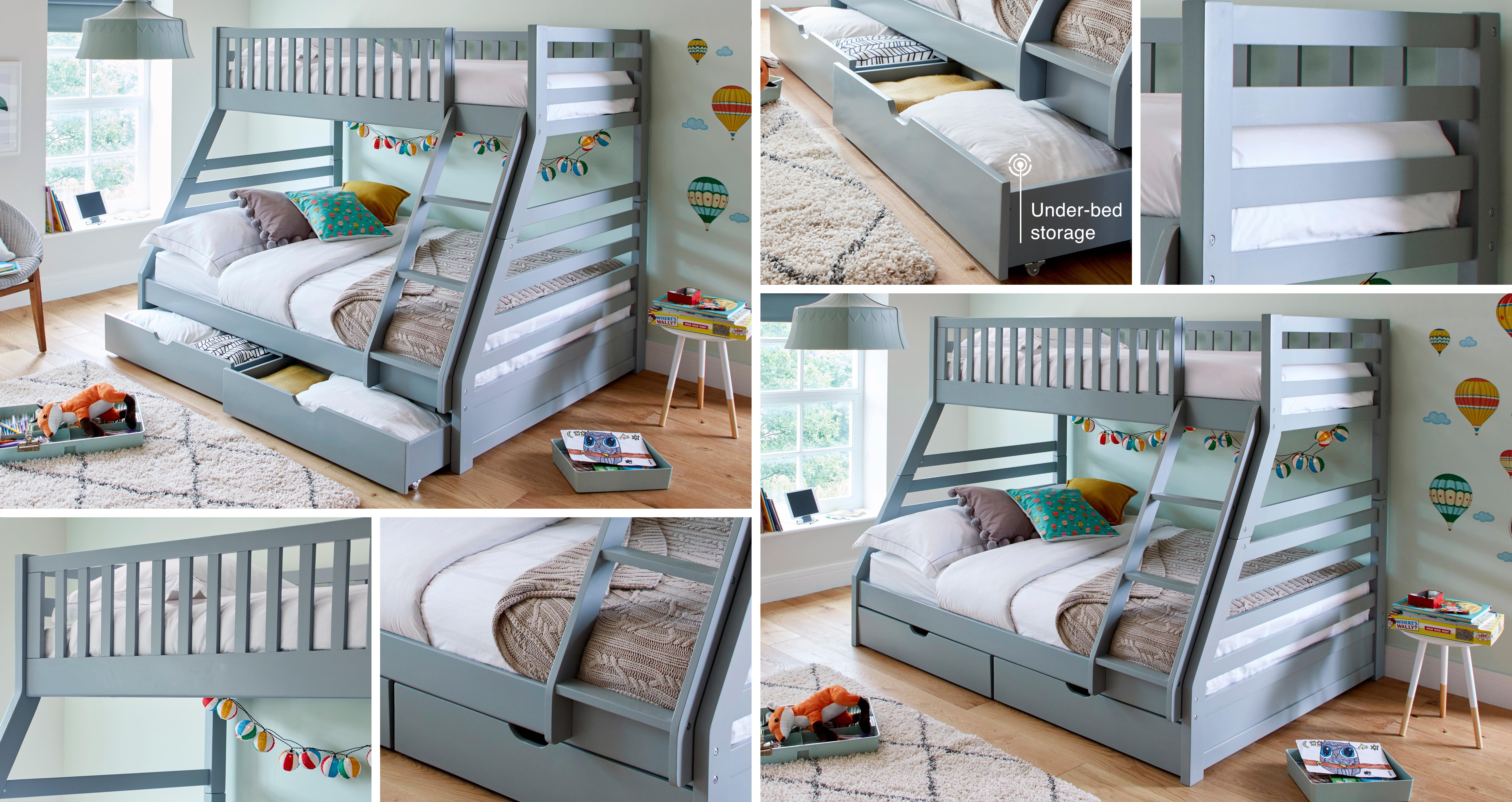 Bunk bed deals set with mattress