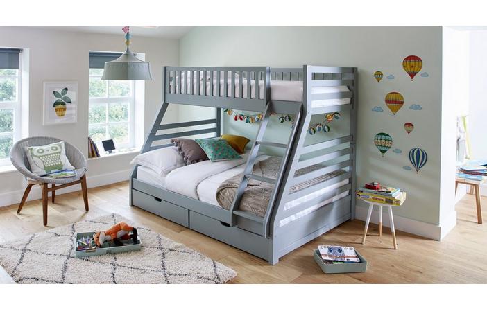 Dual Storage Bunk Bed Dfs, Bunk Bed Shelf Argos Uk