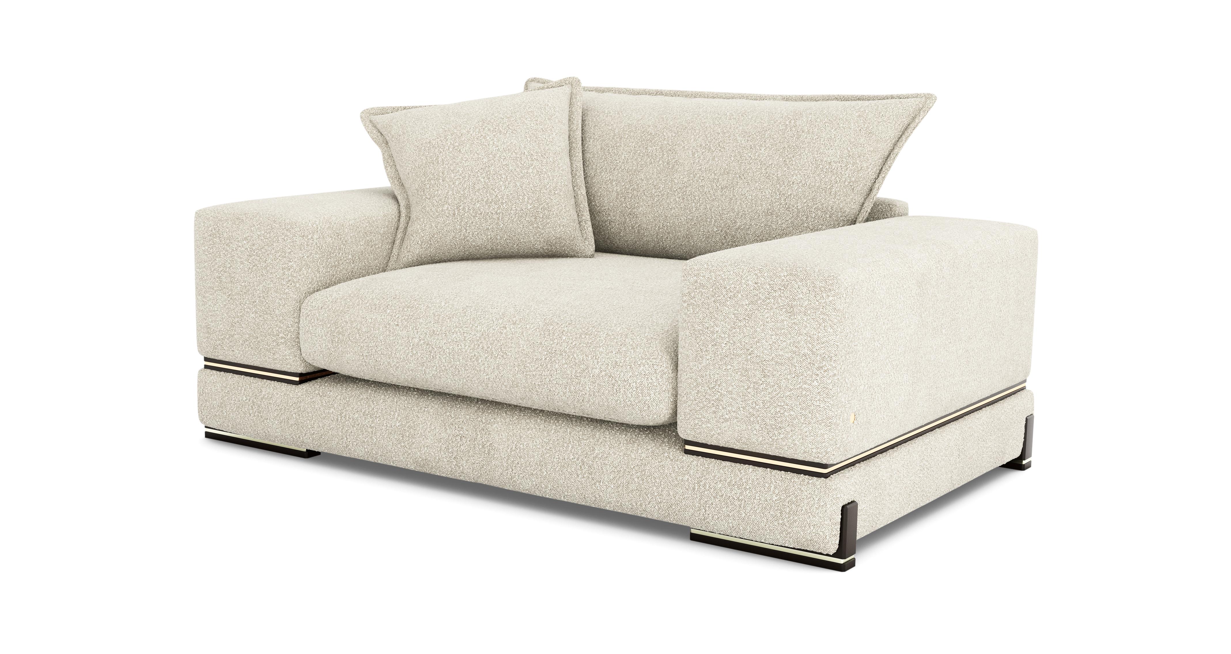 Boucle Cuddler Sofa