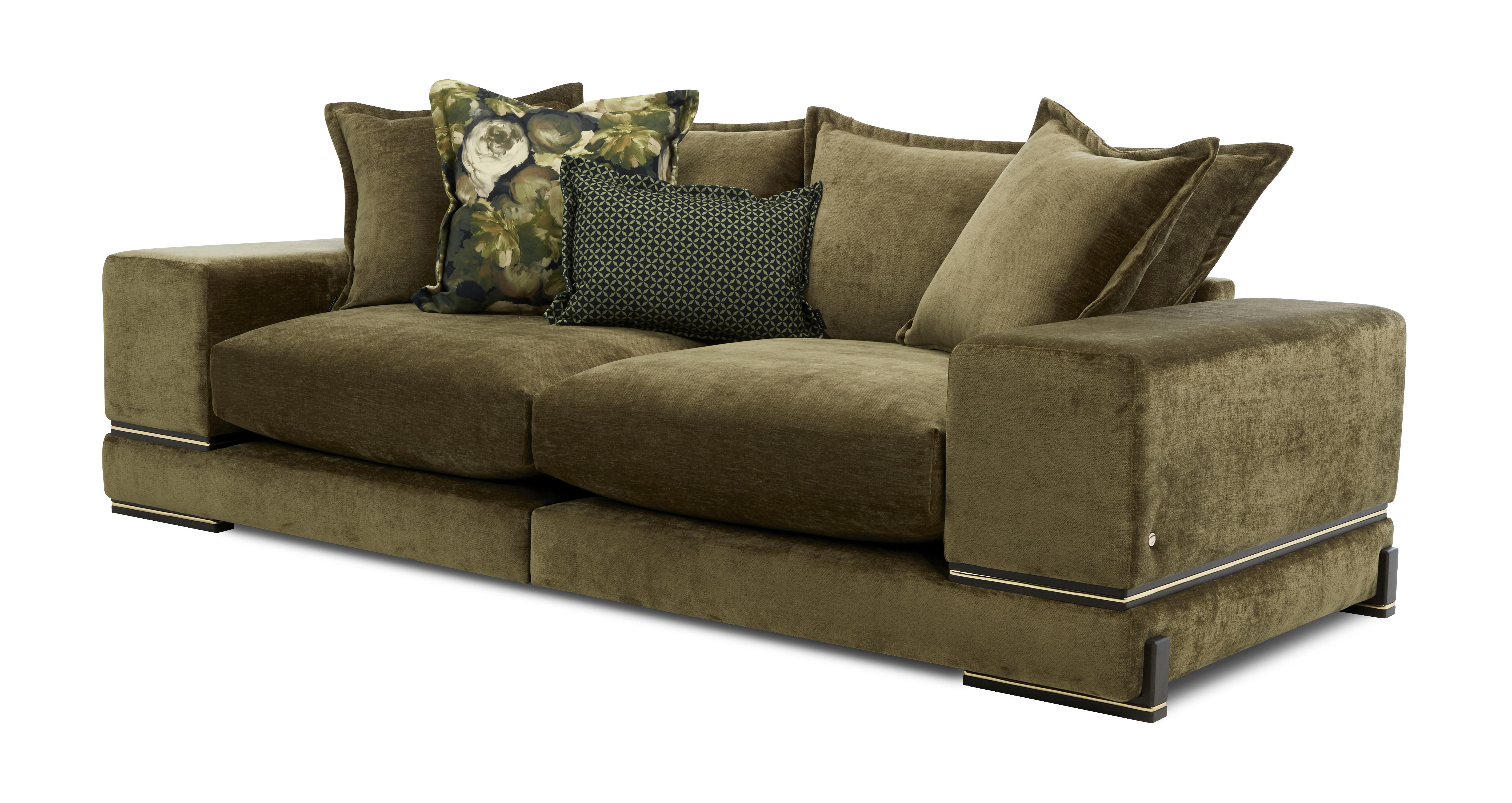 Dukes Chenille Victoria 3 Seater Split Sofa DFS