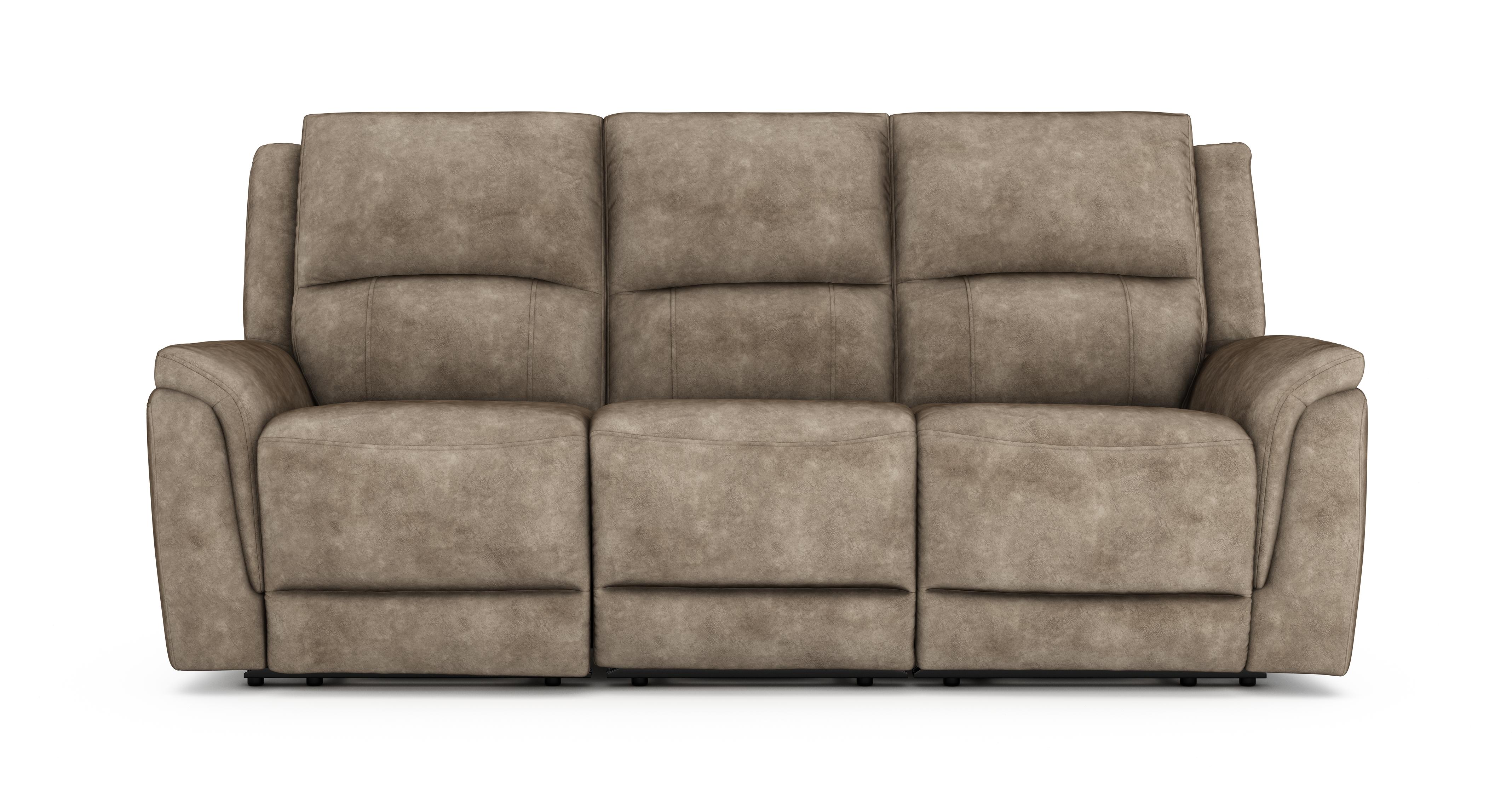 3 Seat Power Recliner and Table