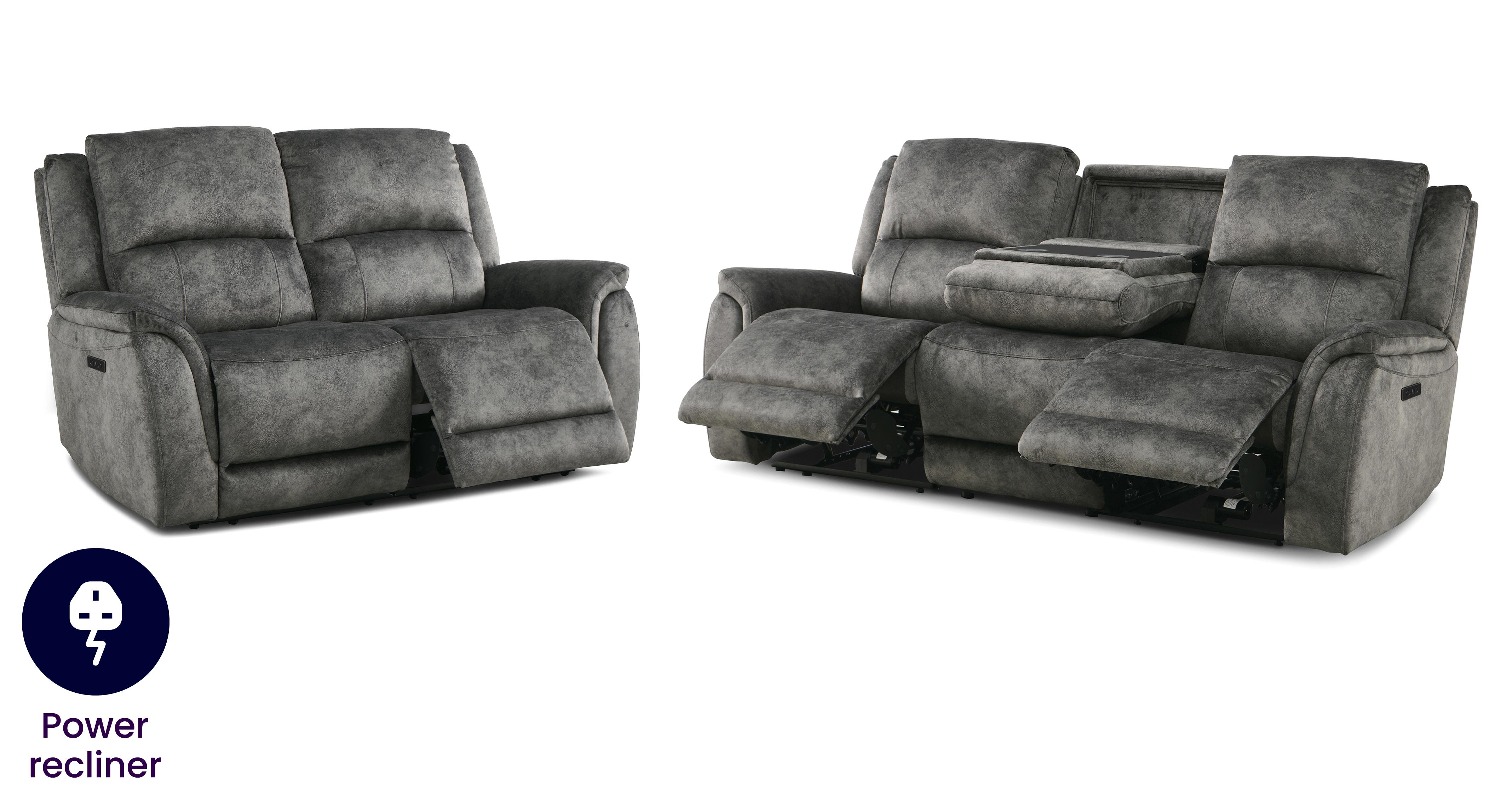 3 and 2 Seater Power Recliner Bundle