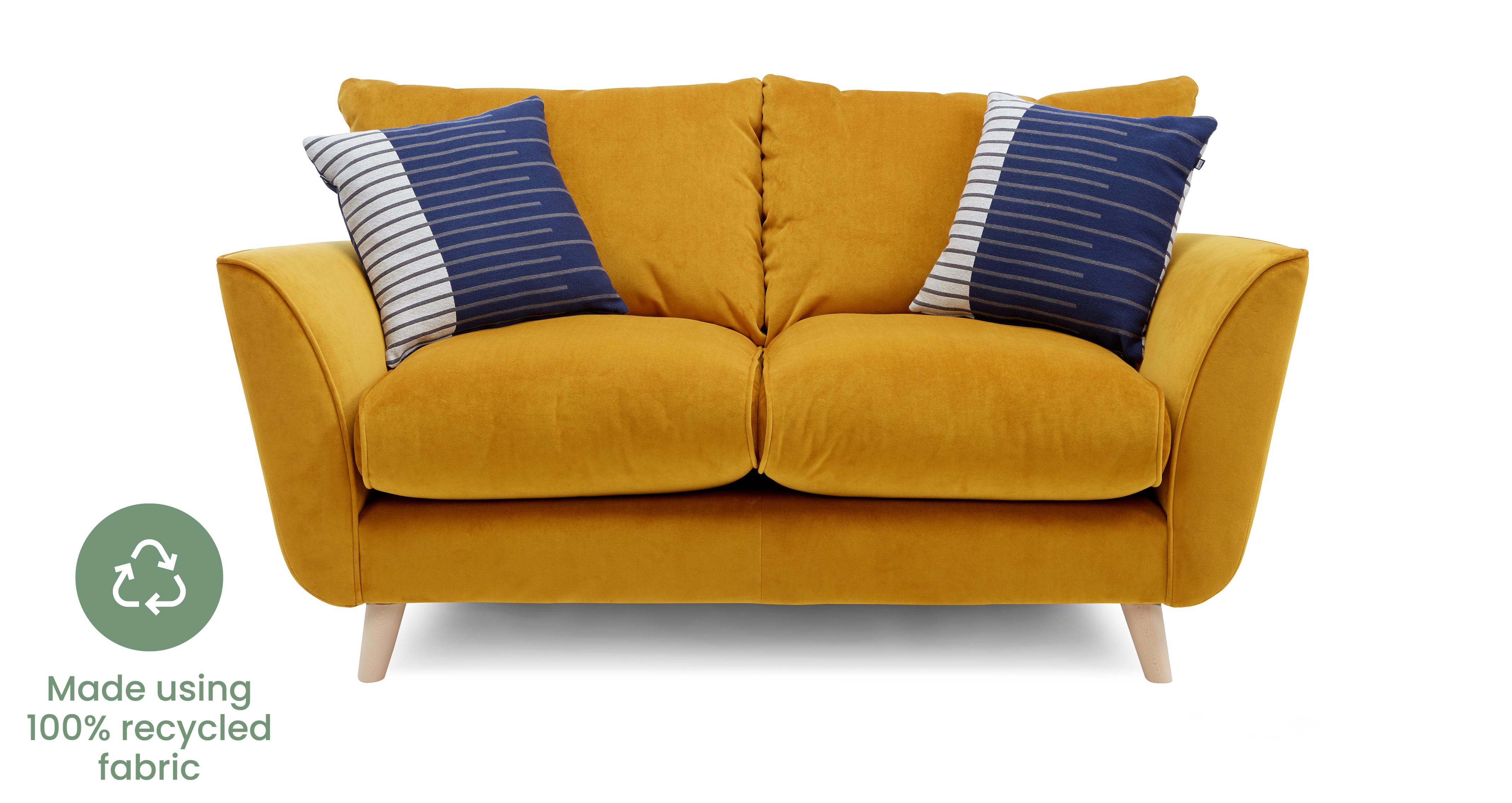 Edinburgh Velvet 2 Seater Sofa DFS