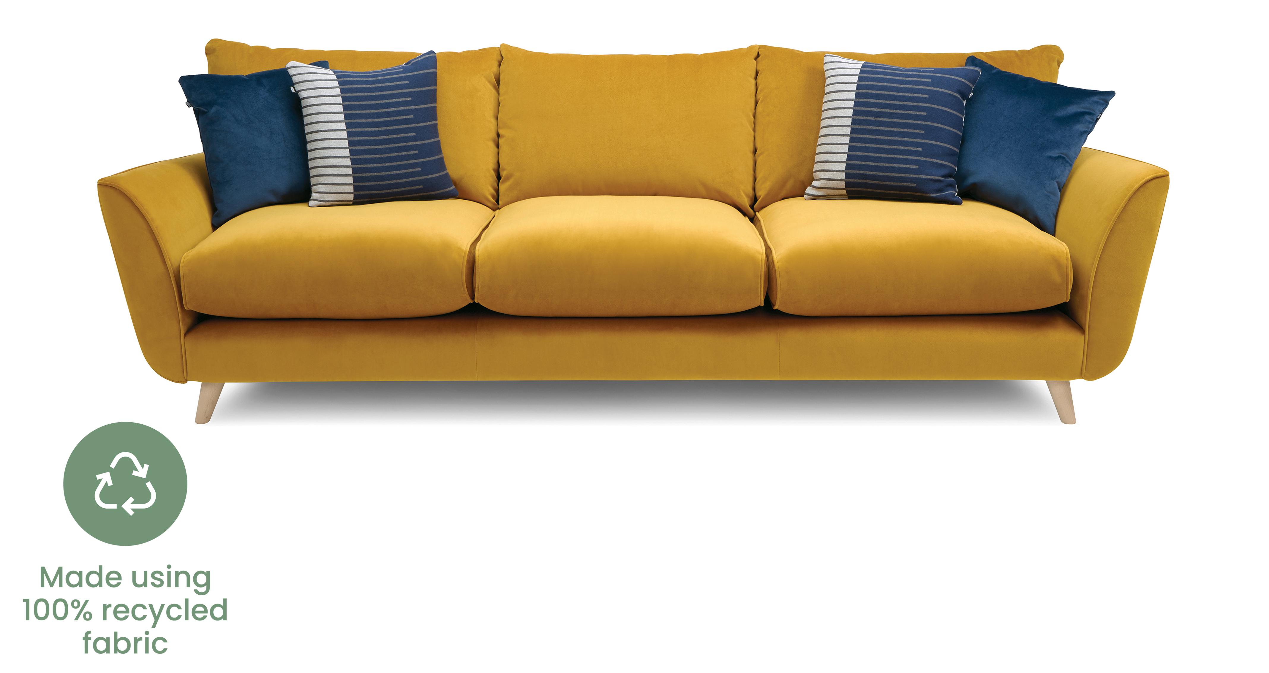 Edinburgh Velvet Grand Sofa DFS