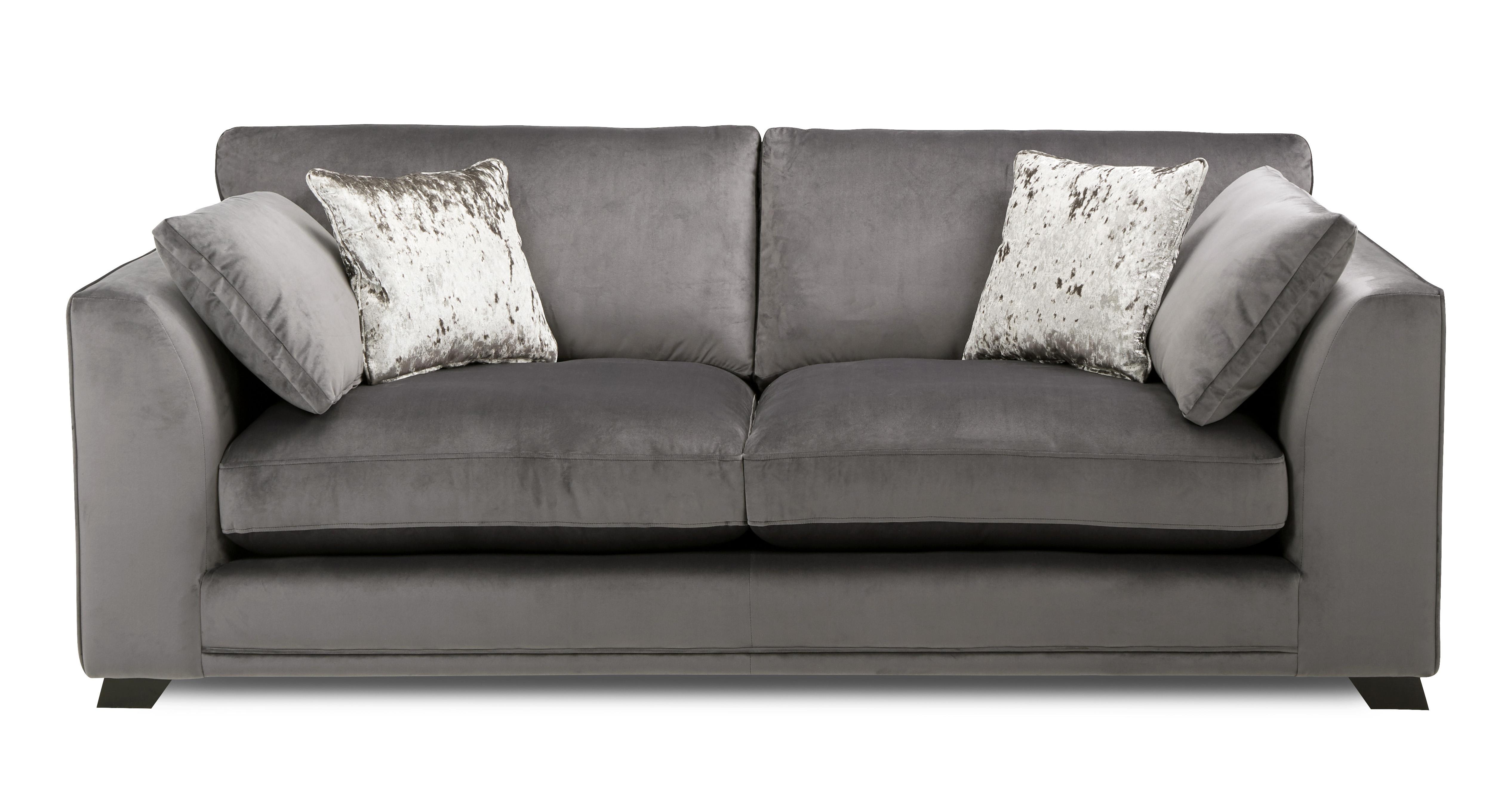 Emelia Formal Back 4 Seater Sofa Removable Arm DFS