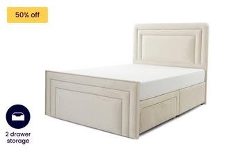 Small Double 2 Drawer Bed Frame