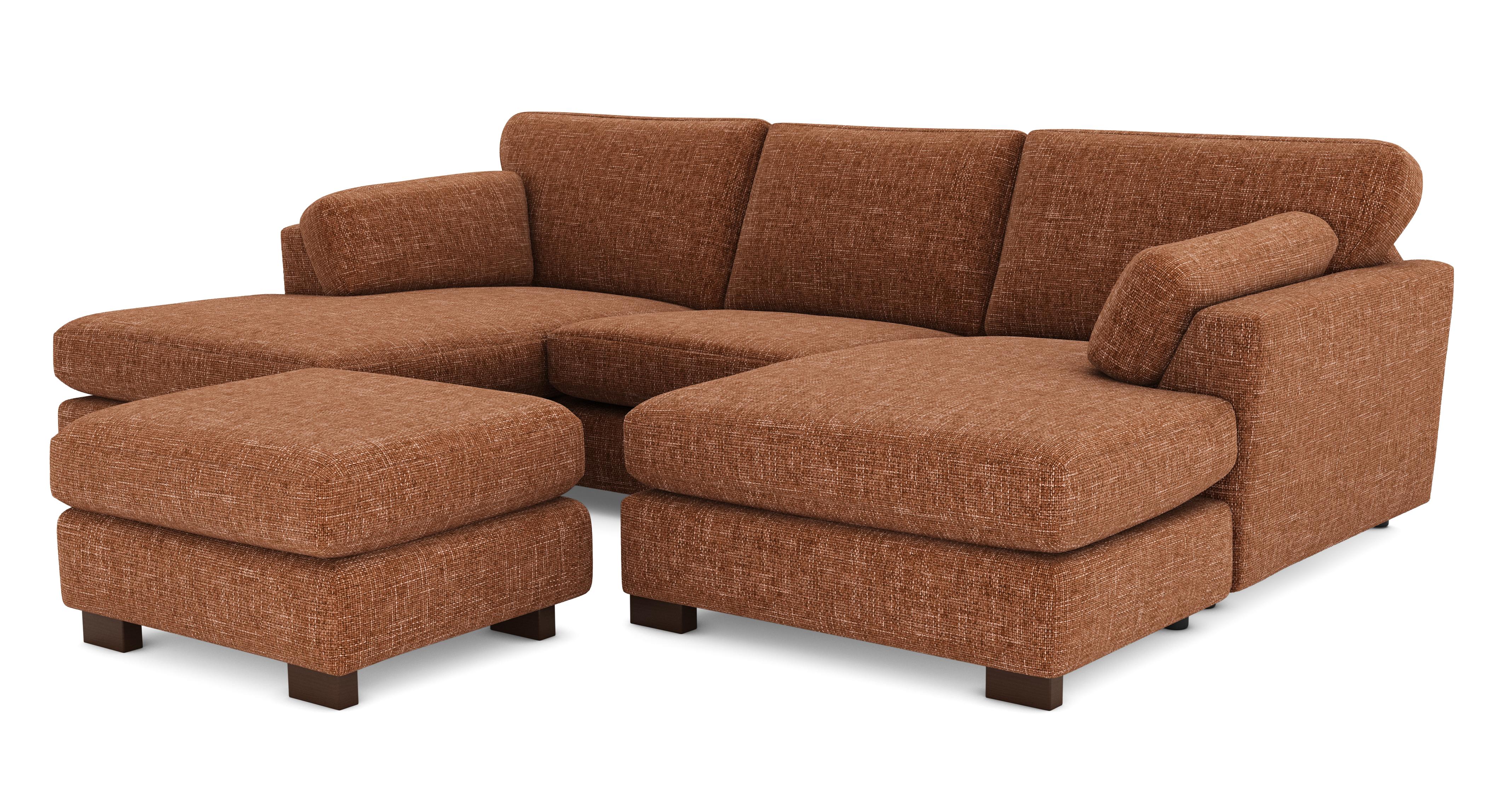 Double Ended Chaise and Footstool  Bundle