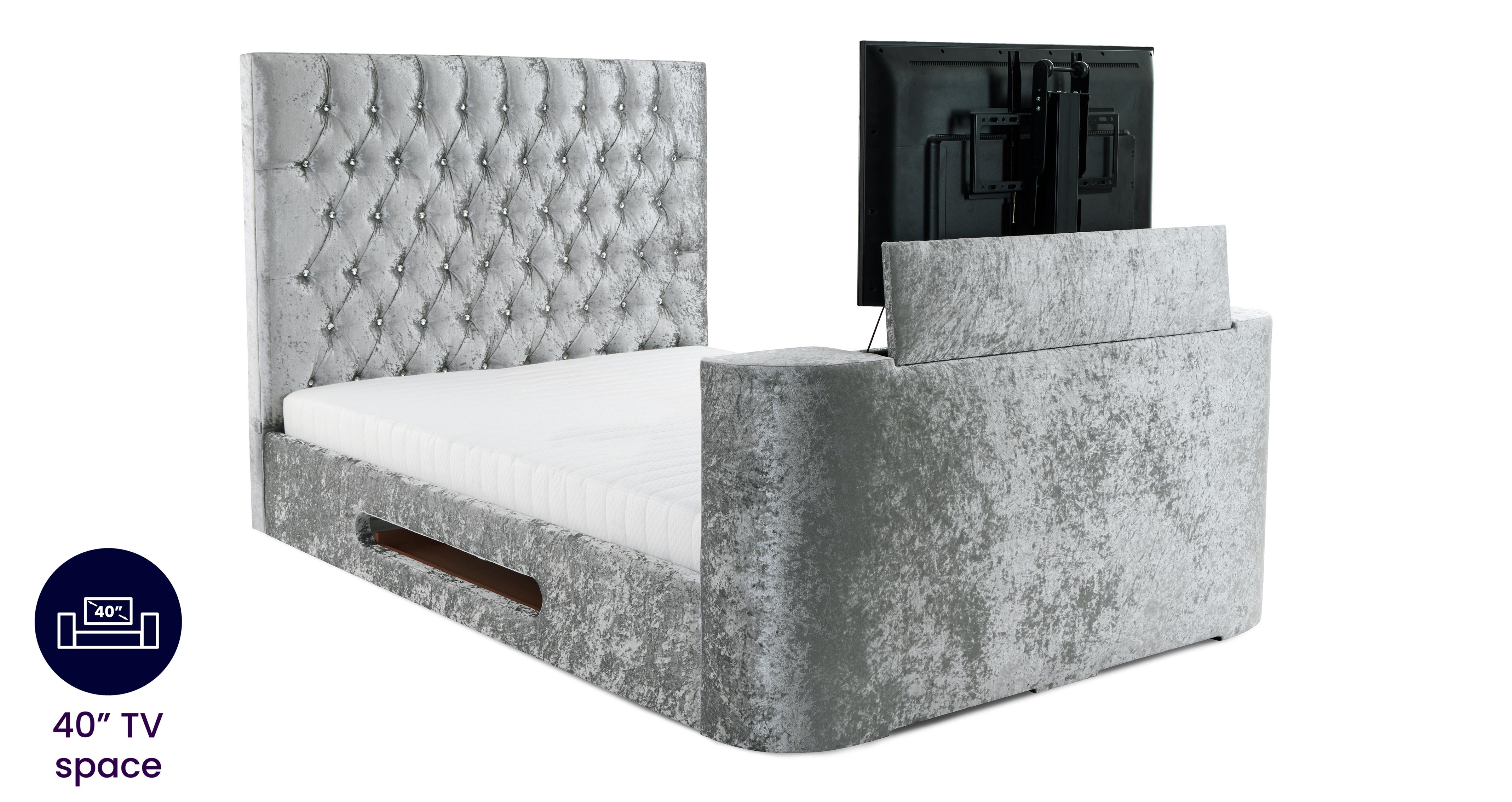 Double TV Bedframe