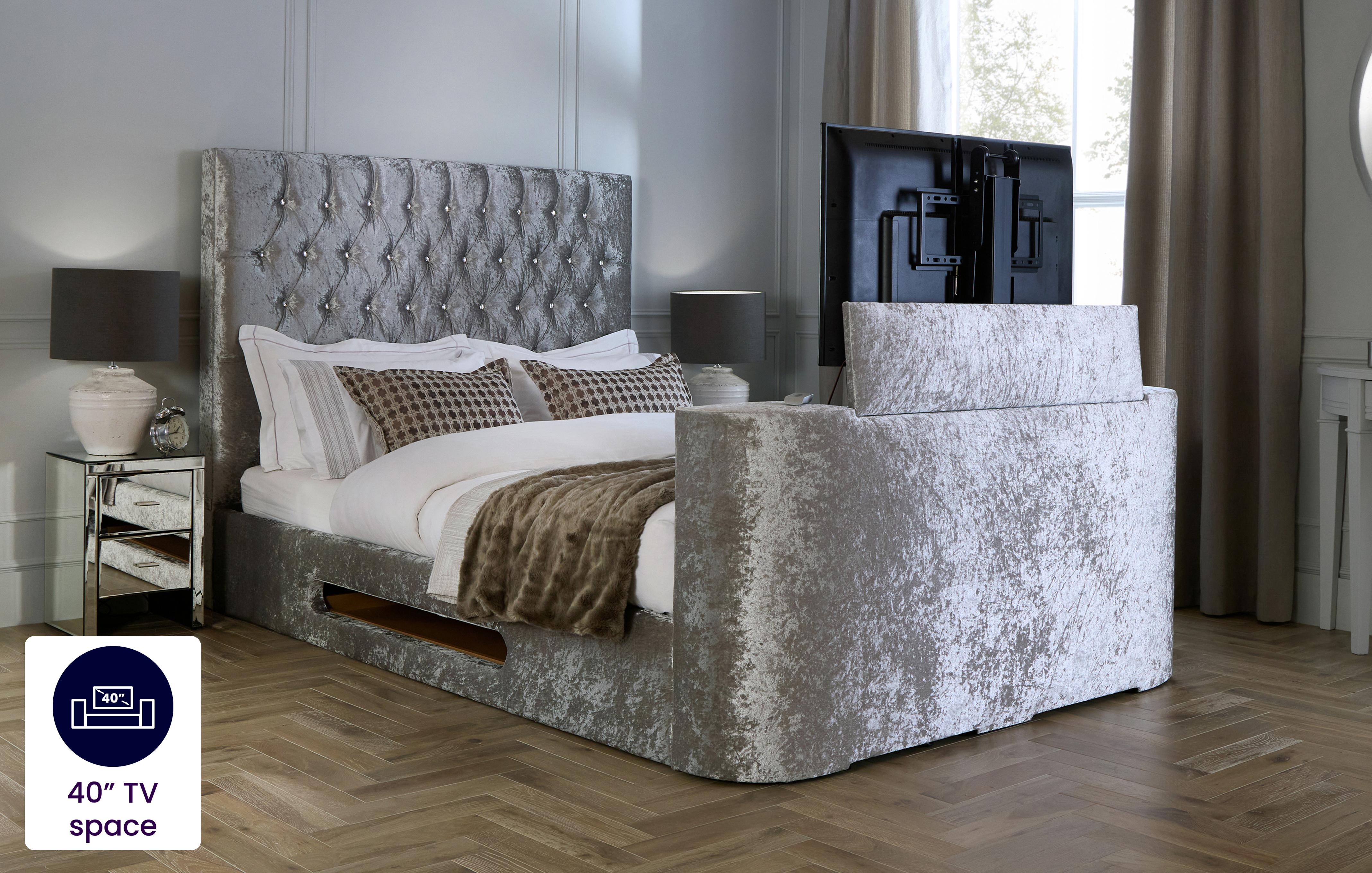 Double TV Bedframe
