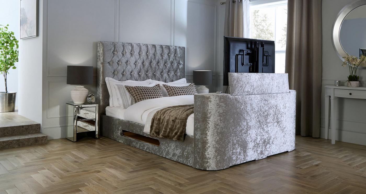 Double TV Bedframe view 5
