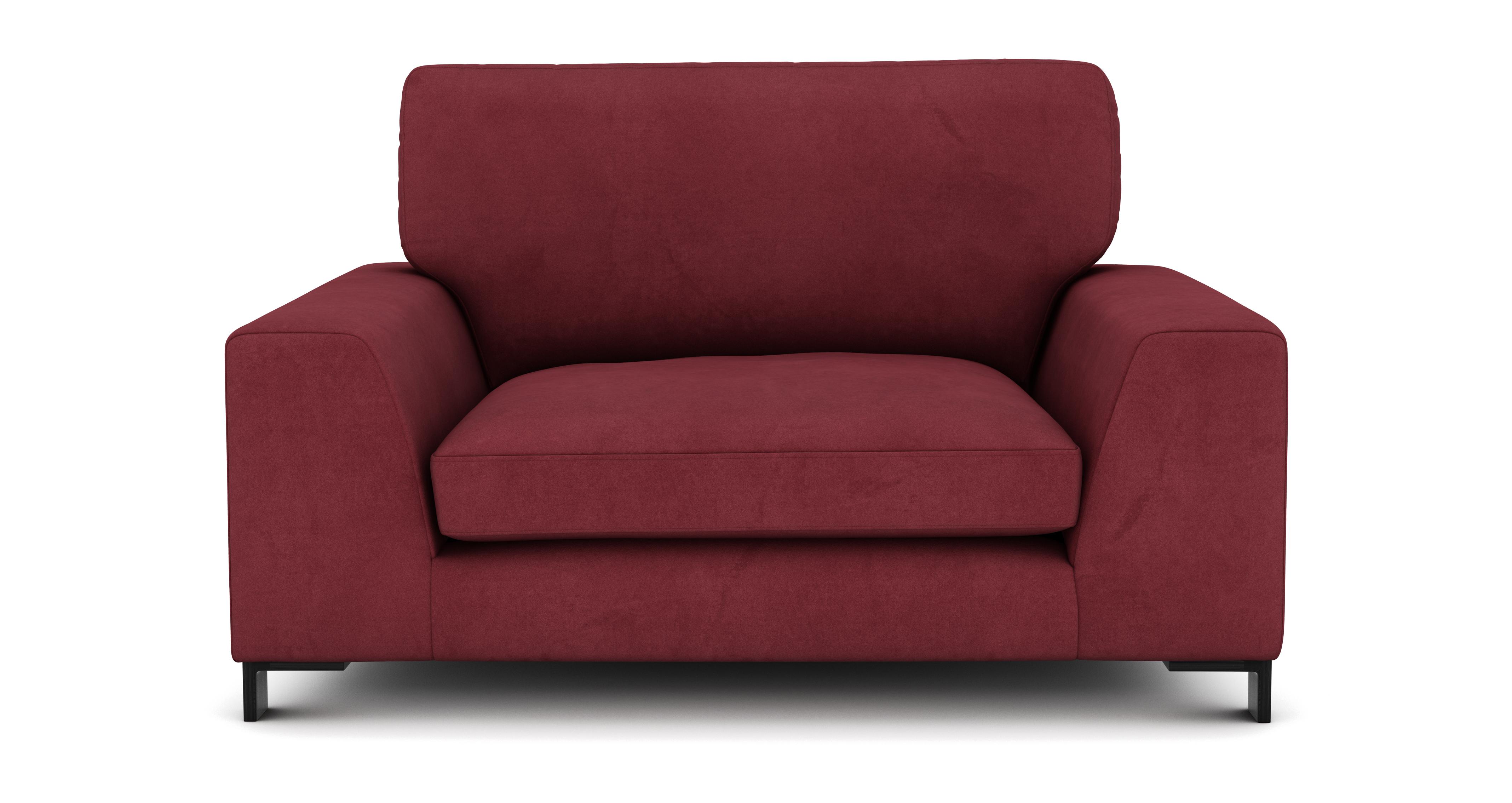 Velvet Cuddler Sofa