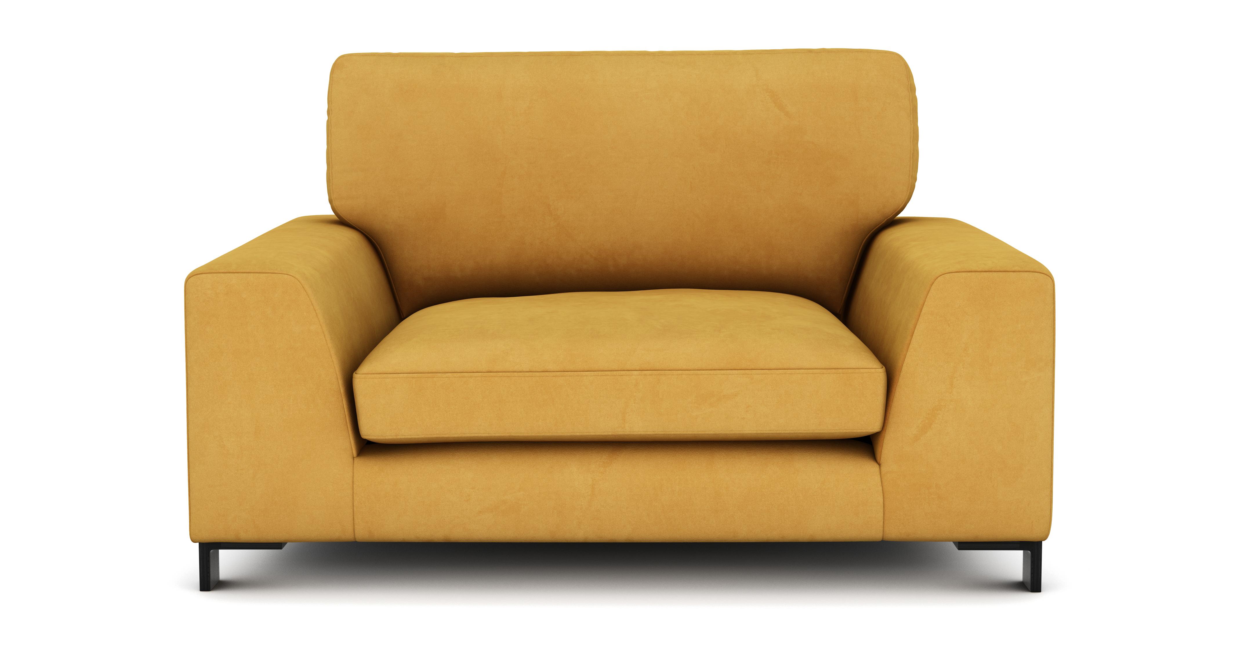 Velvet Cuddler Sofa