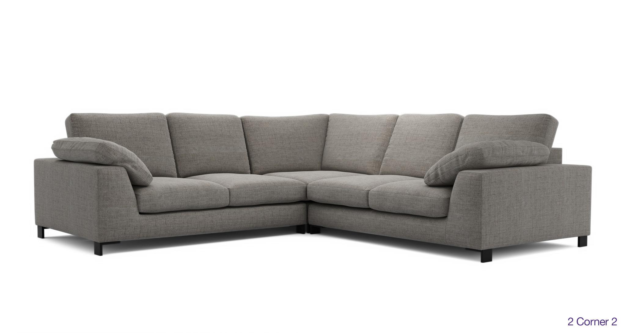 Dfs velvet deals corner sofa