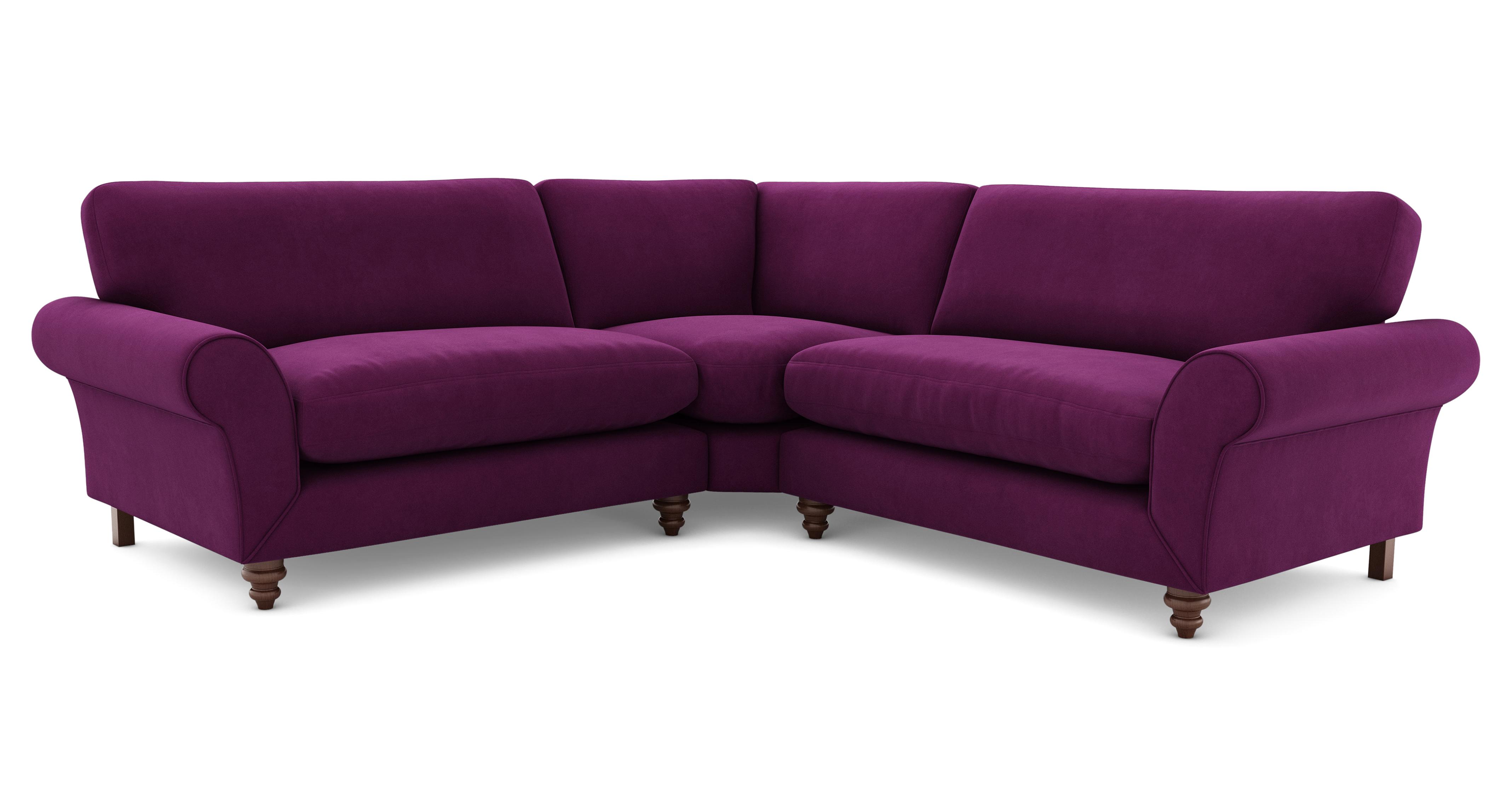 Velvet 3 Piece Corner