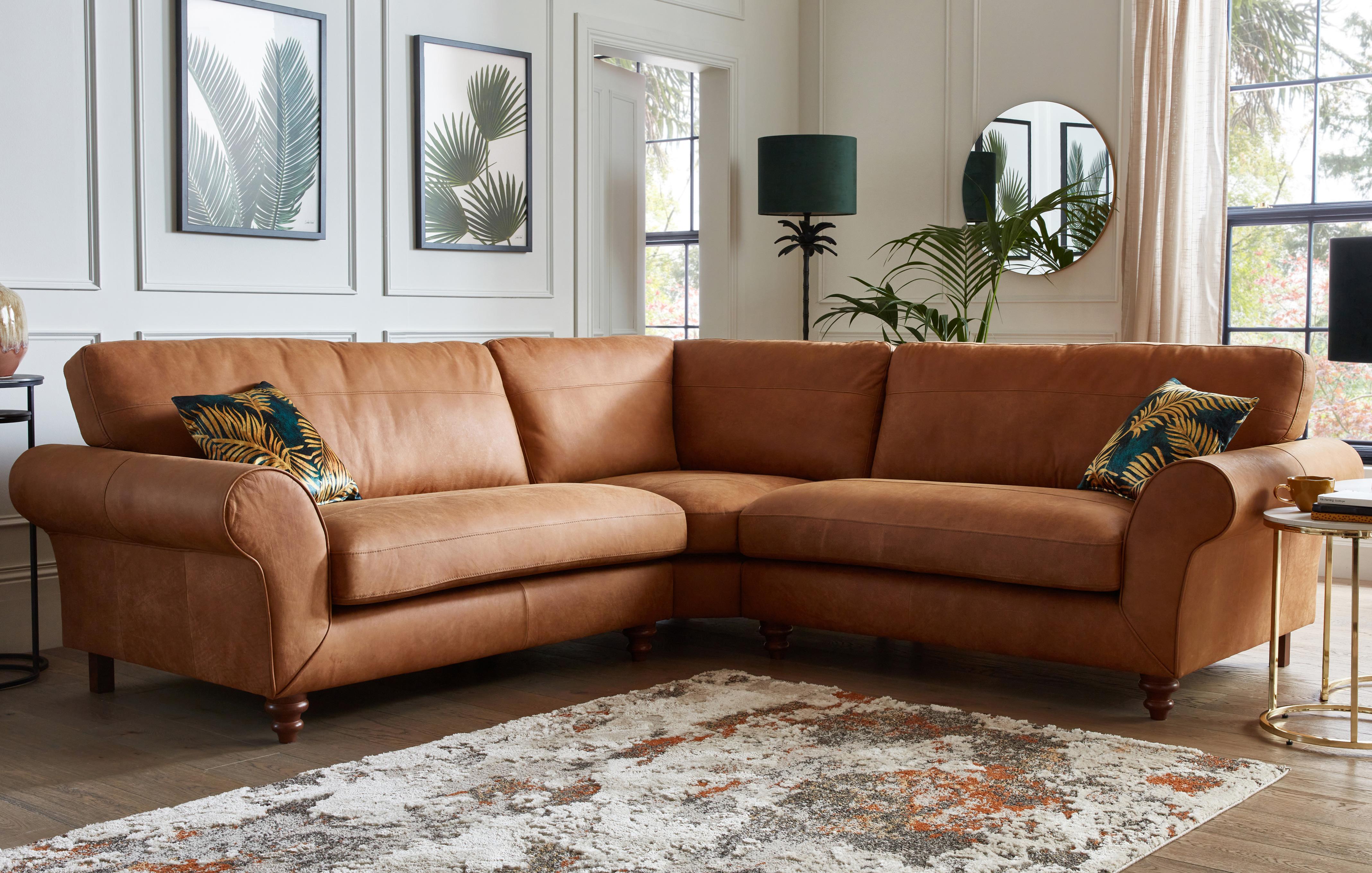 Corner leather couches for sale sales