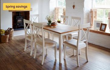 Rectangular Dining Table & 4 Chairs