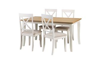 Extending Table & 4 Chairs 