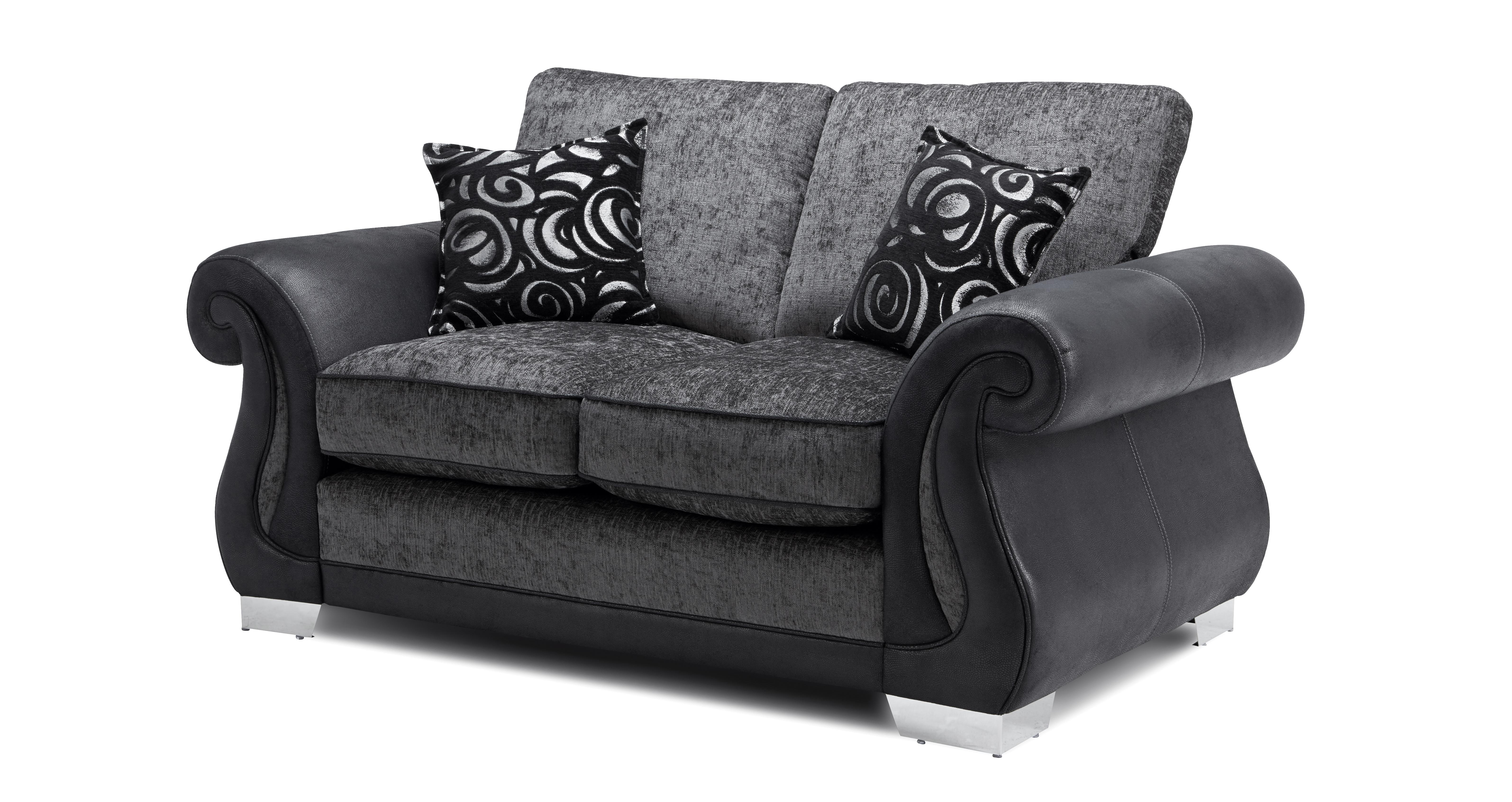 Dfs grey 2 on sale seater sofa