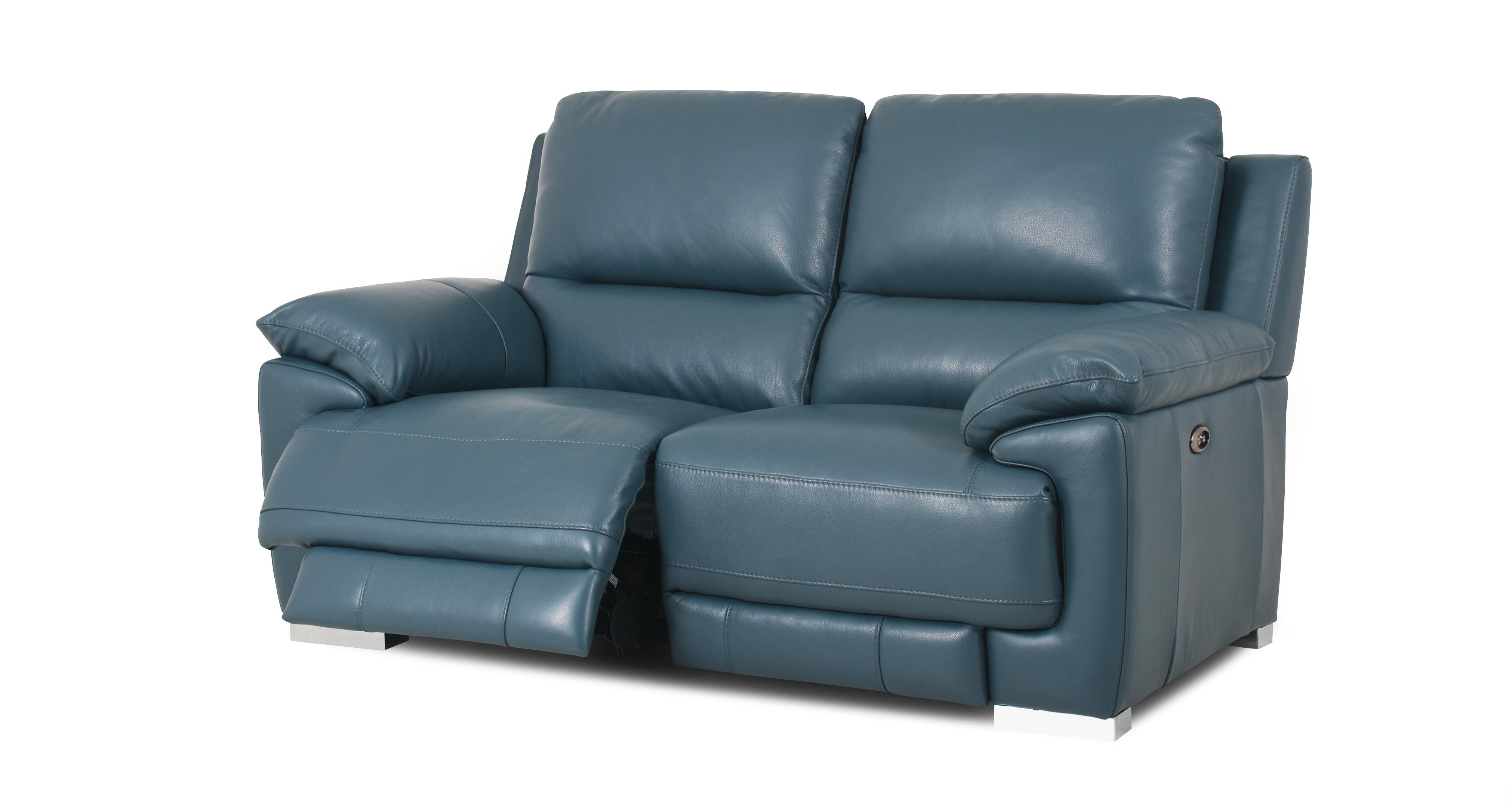 Falcon 2  Seater  Power Recliner  New Club DFS