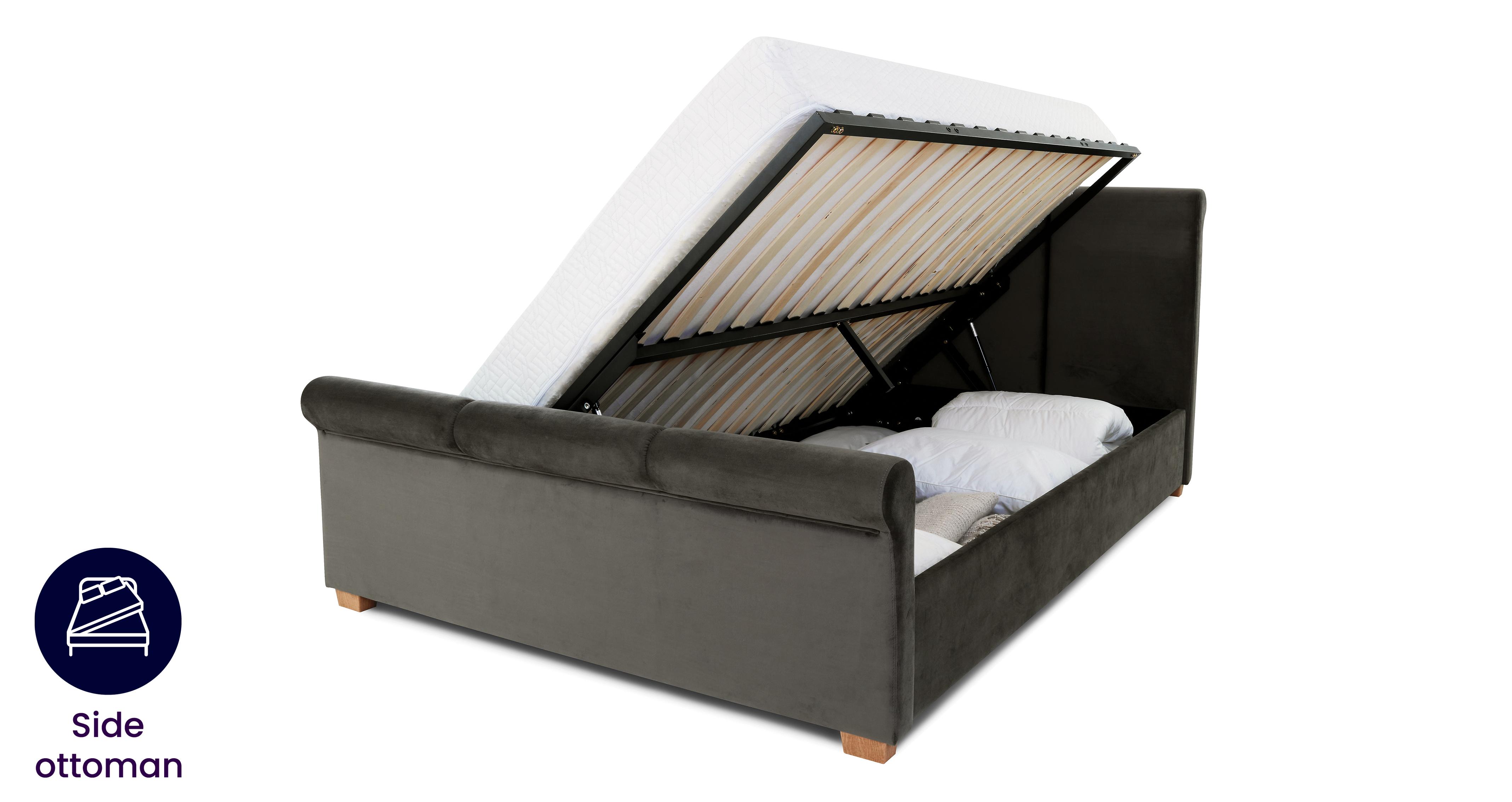 Super King Ottoman Bed