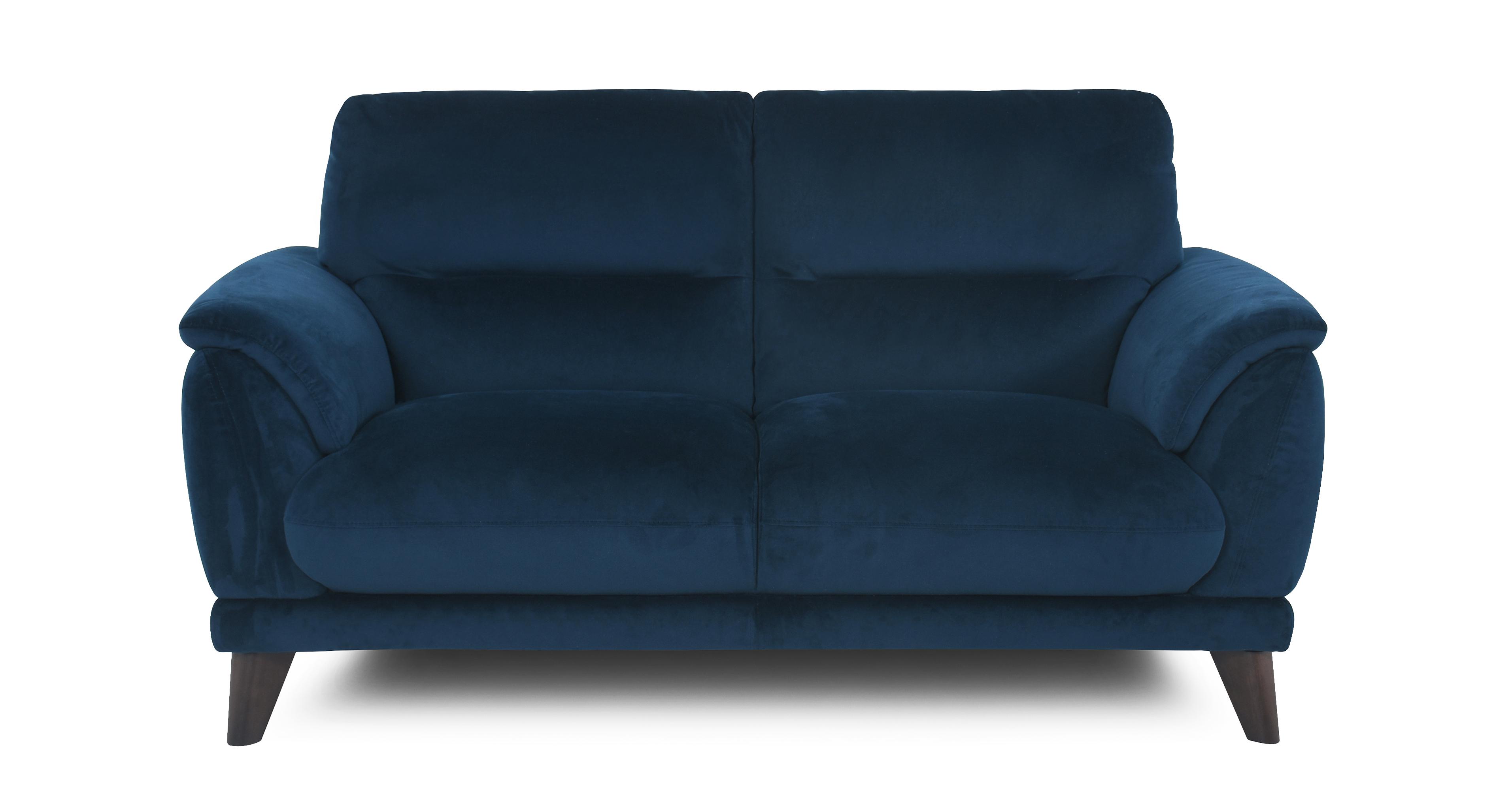 fargo Velvet 2 Seater Sofa