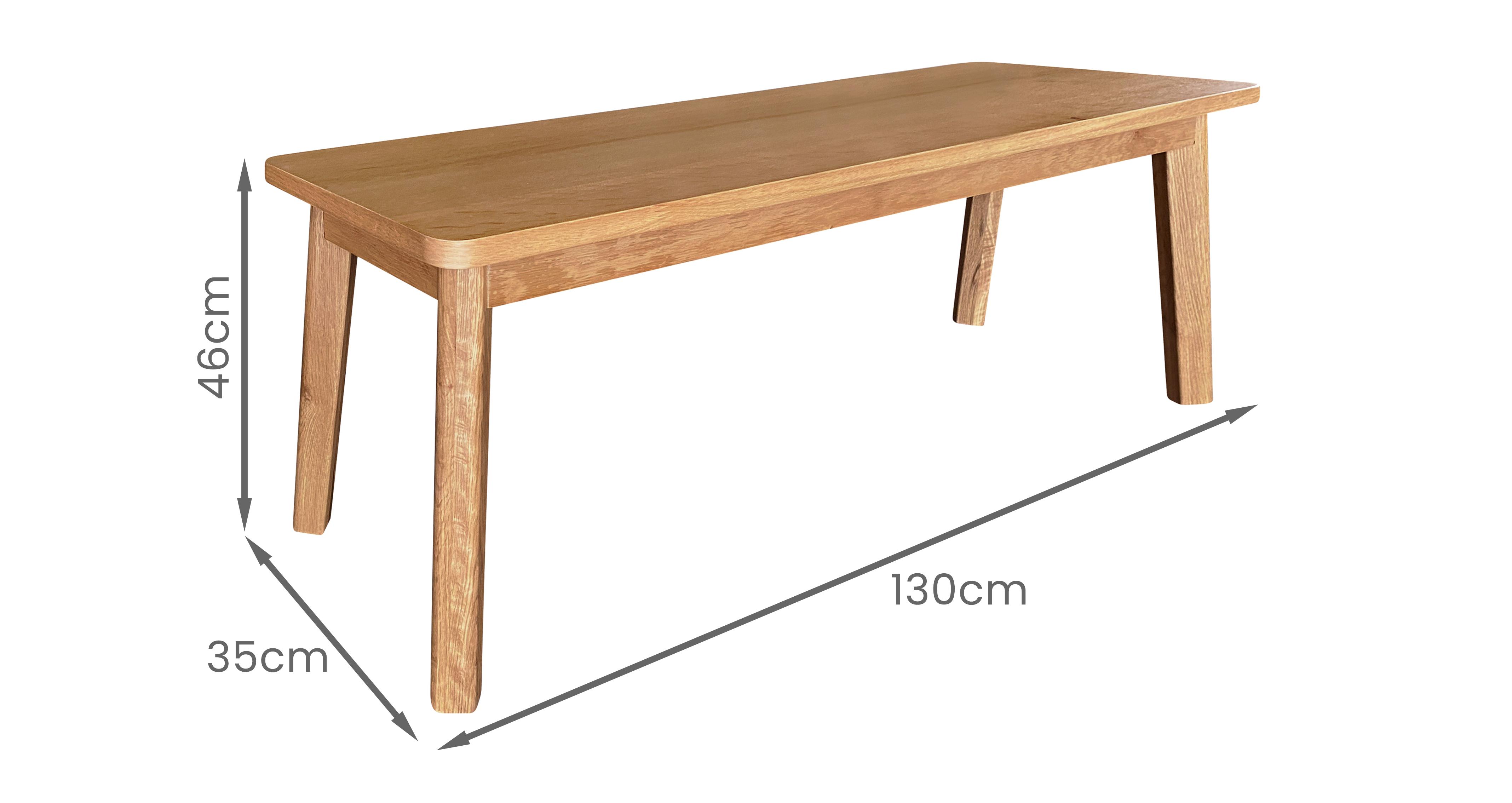 Filip Filip Dining Set 3 (Dining Table & 2 Chairs & 1 Bench) in Filip Oak Oak