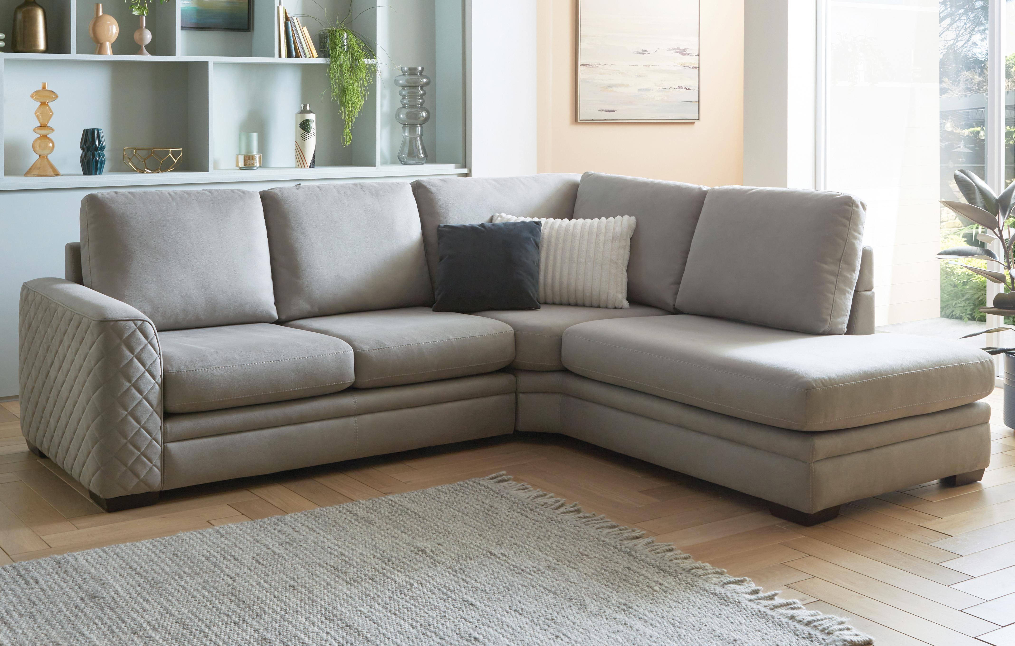 Left Hand Facing Arm Open End Corner Sofa