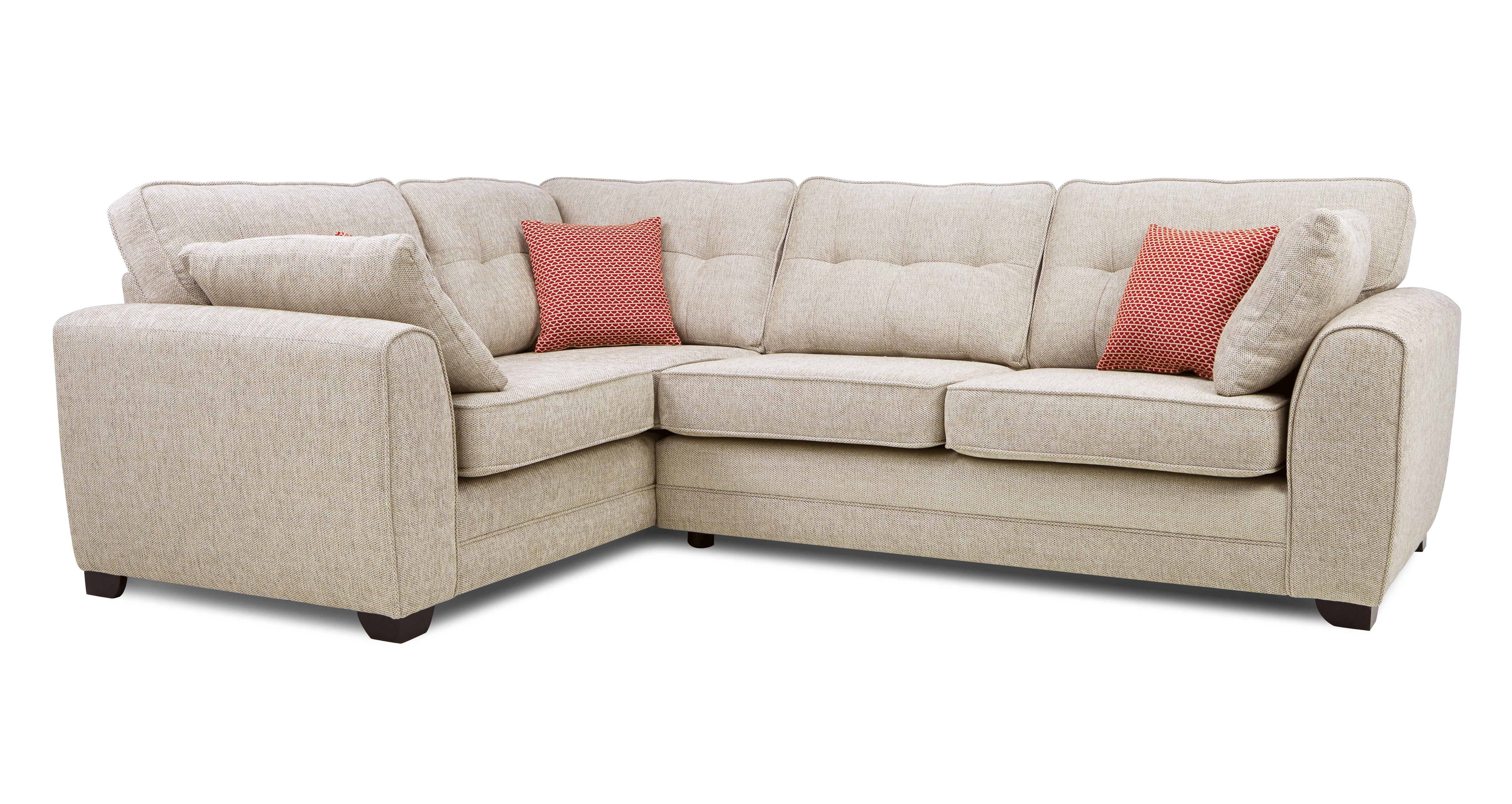Flinton Right Hand Facing 3 Seater Deluxe Corner Sofa Bed Selway DFS