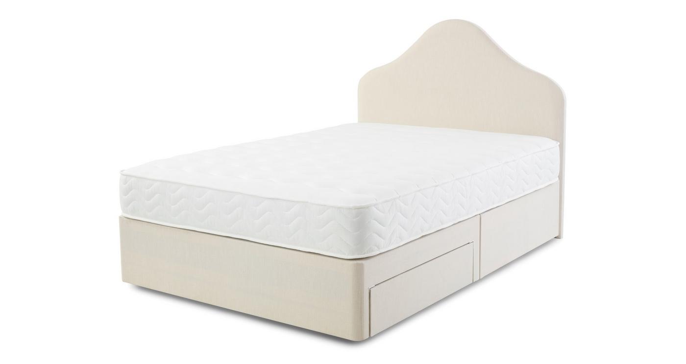2 Drawer Small Double Bedframe and Boyd Mattress view 2