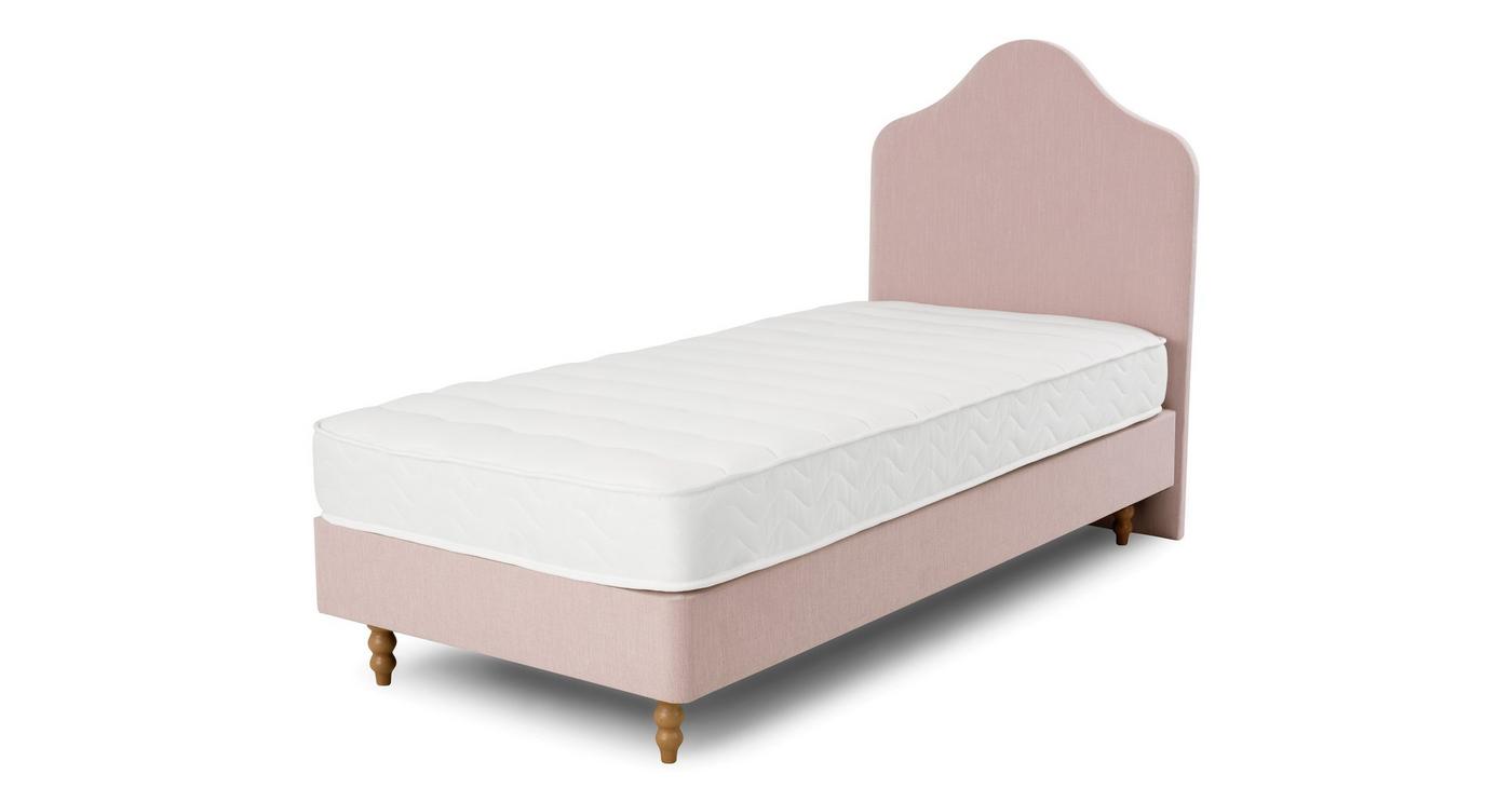 No Drawer Single Bedframe and Boyd Mattress view 2