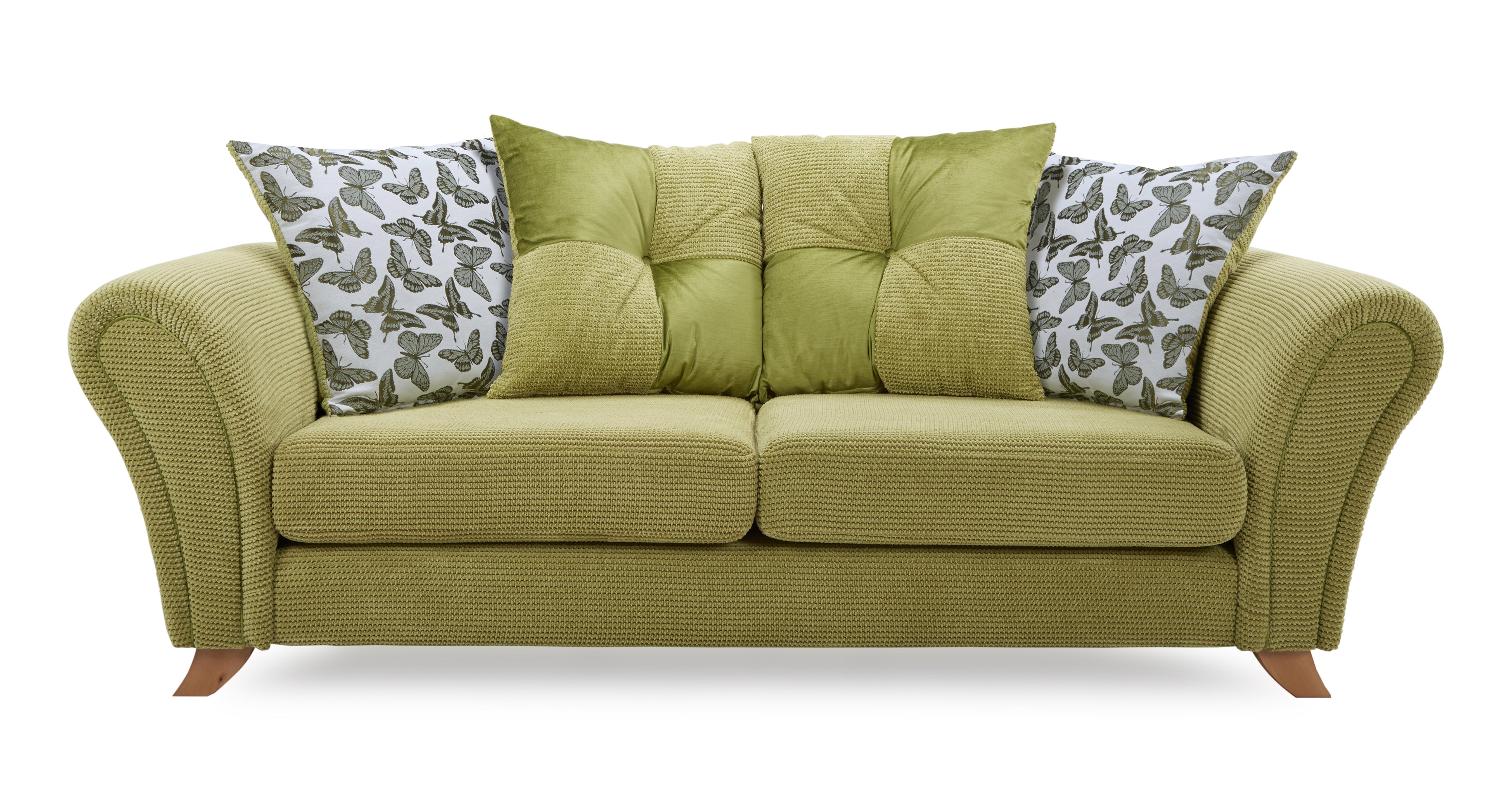 dfs green sofa