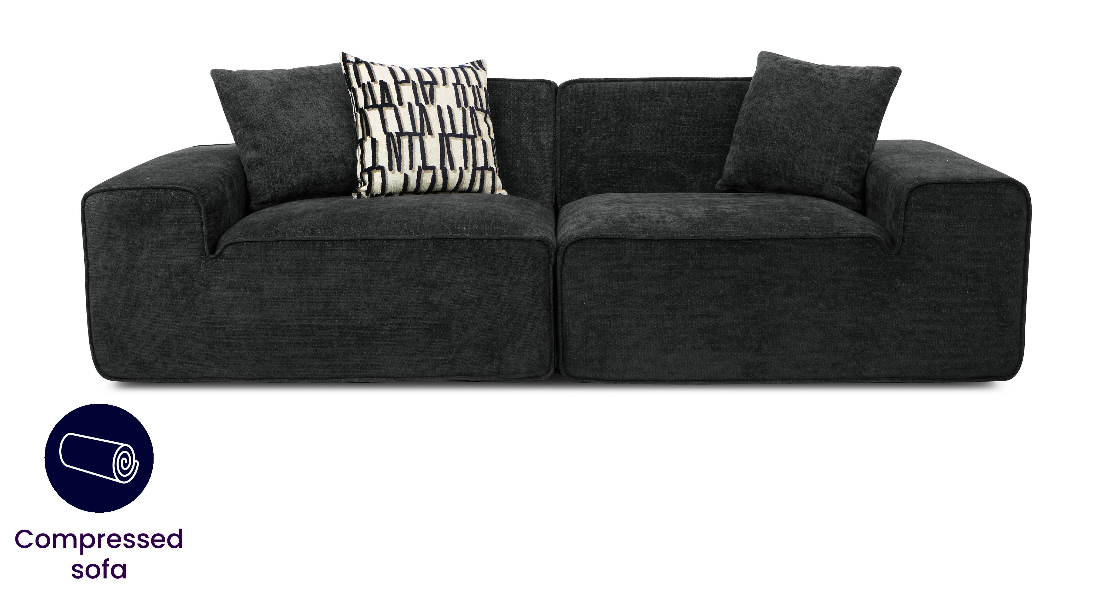 Compressed 2 Seater Sofa