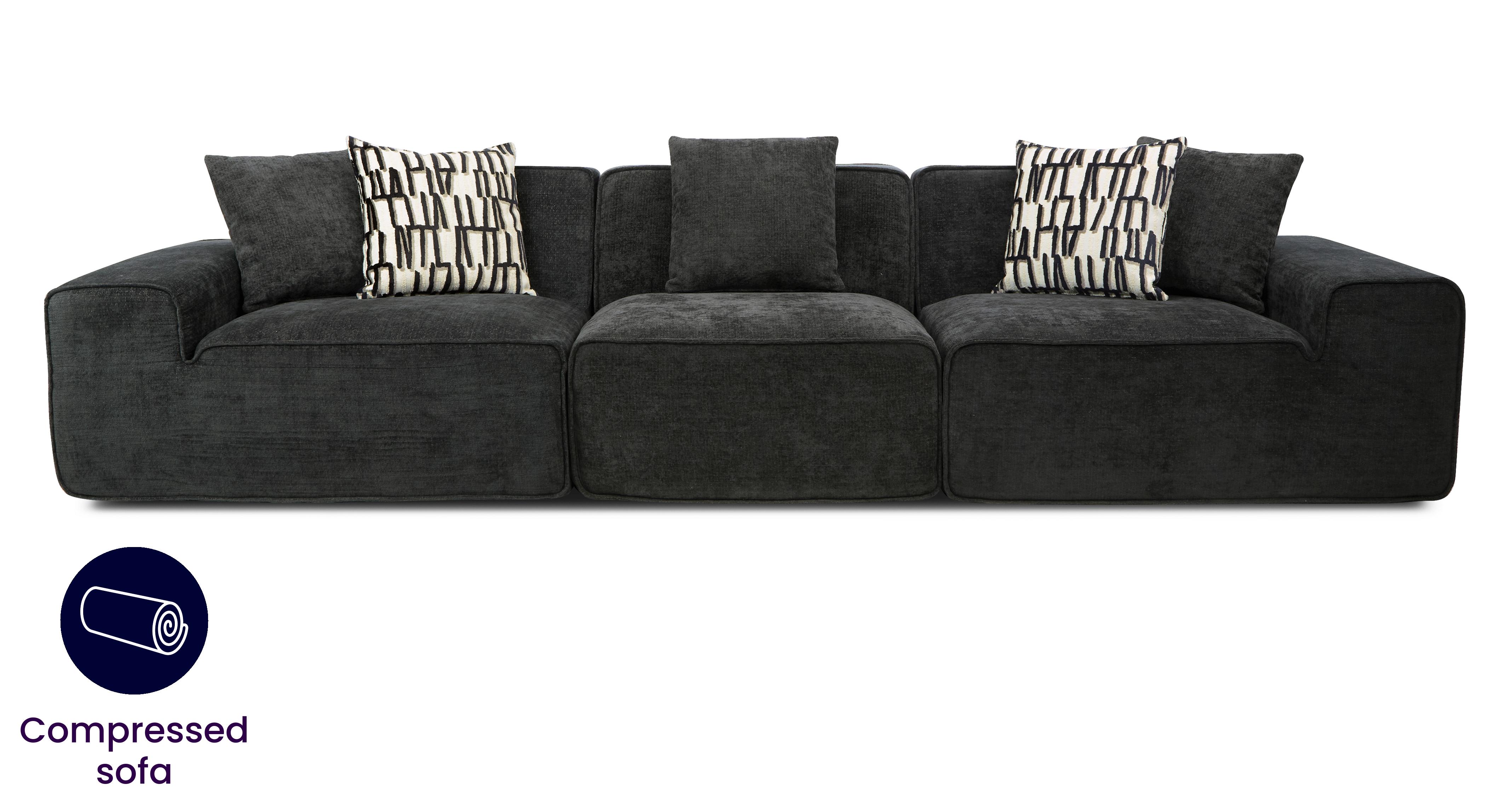 Compressed 3 Seater Sofa