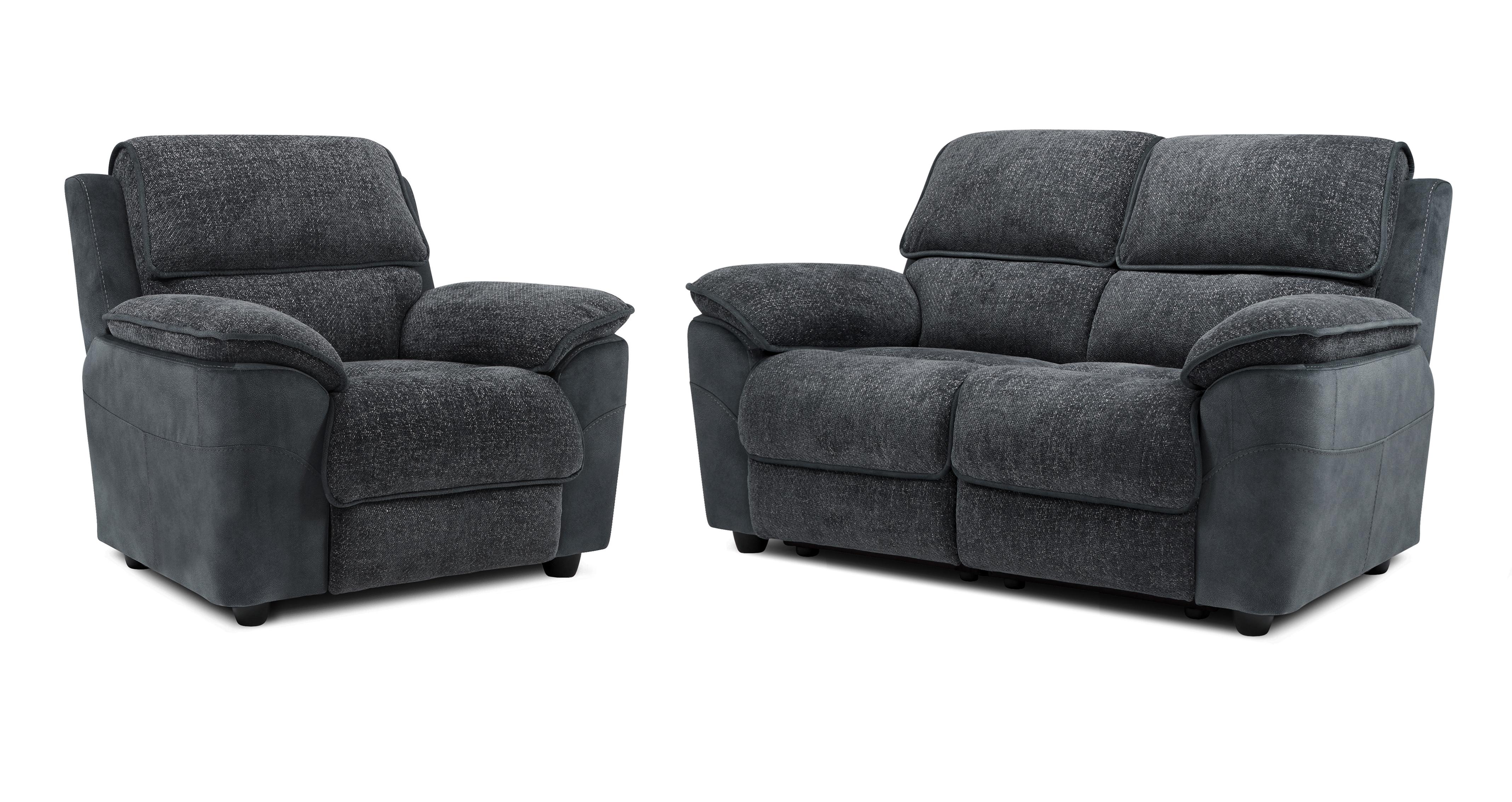 2 Seater Sofa and Armchair Bundle