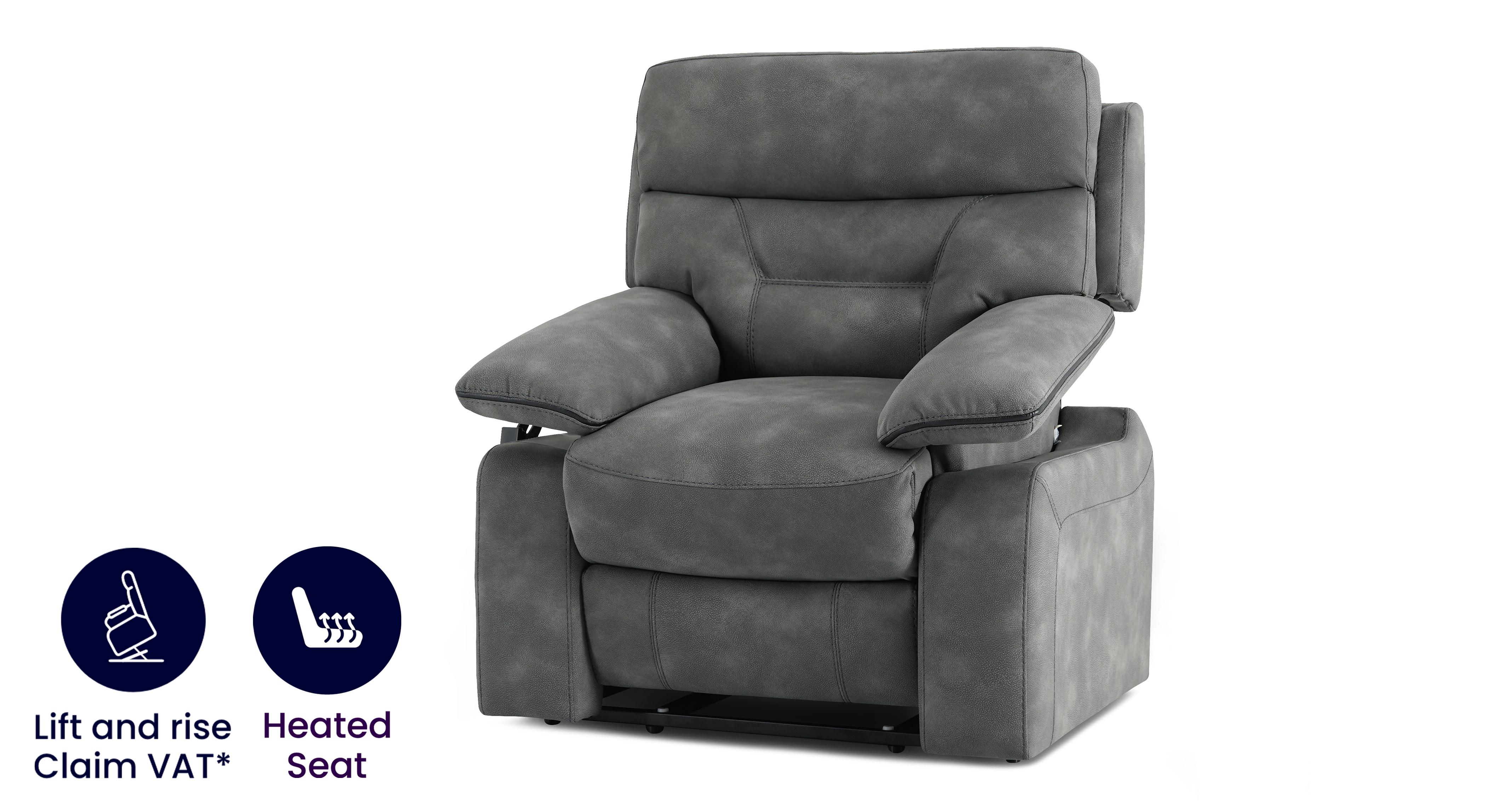 Heated Power Lift and Rise Chair