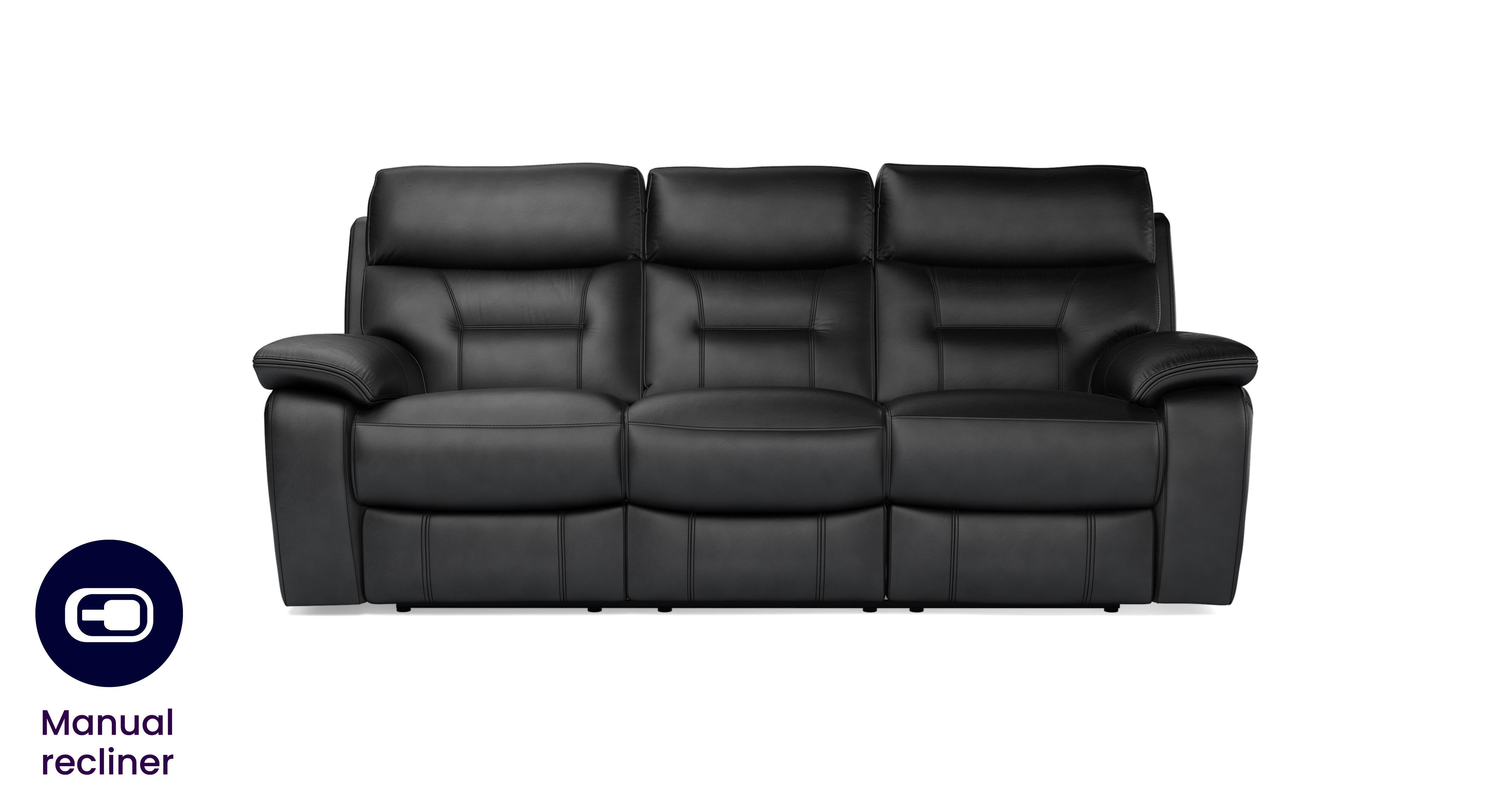 Foster 3 Seater Manual Recliner Sofa DFS