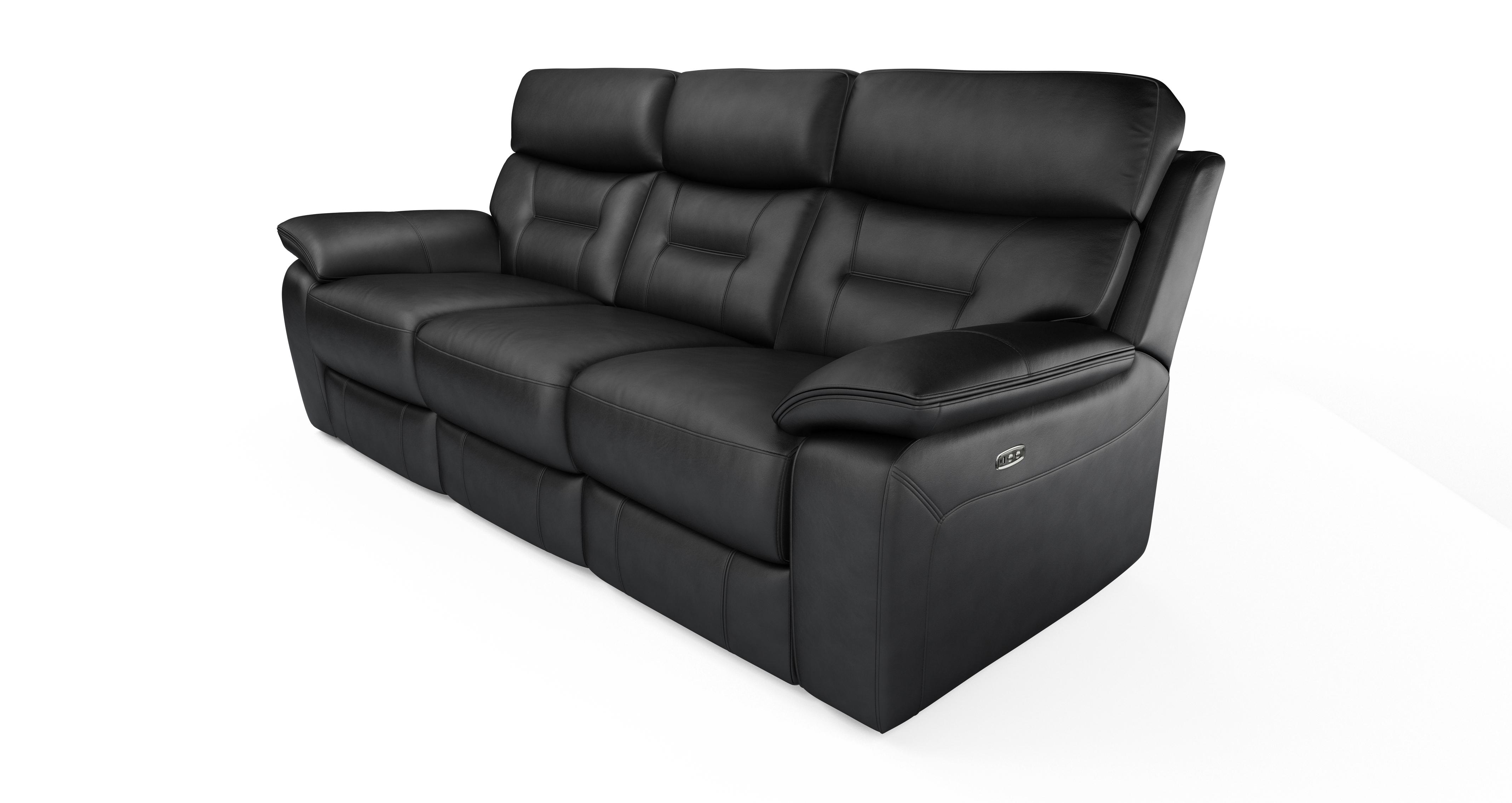 Fabric recliner outlet sofa dfs