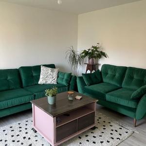 The latest leather sofa designed by DFS and French Connection