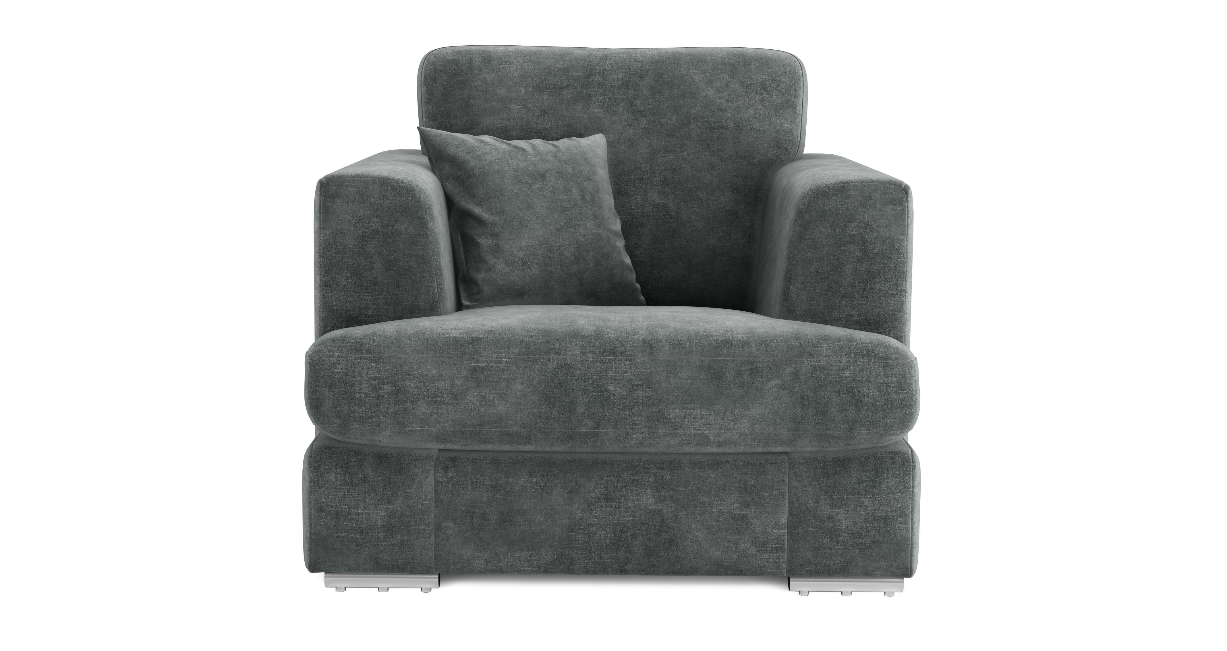 Freya Velvet Armchair | DFS