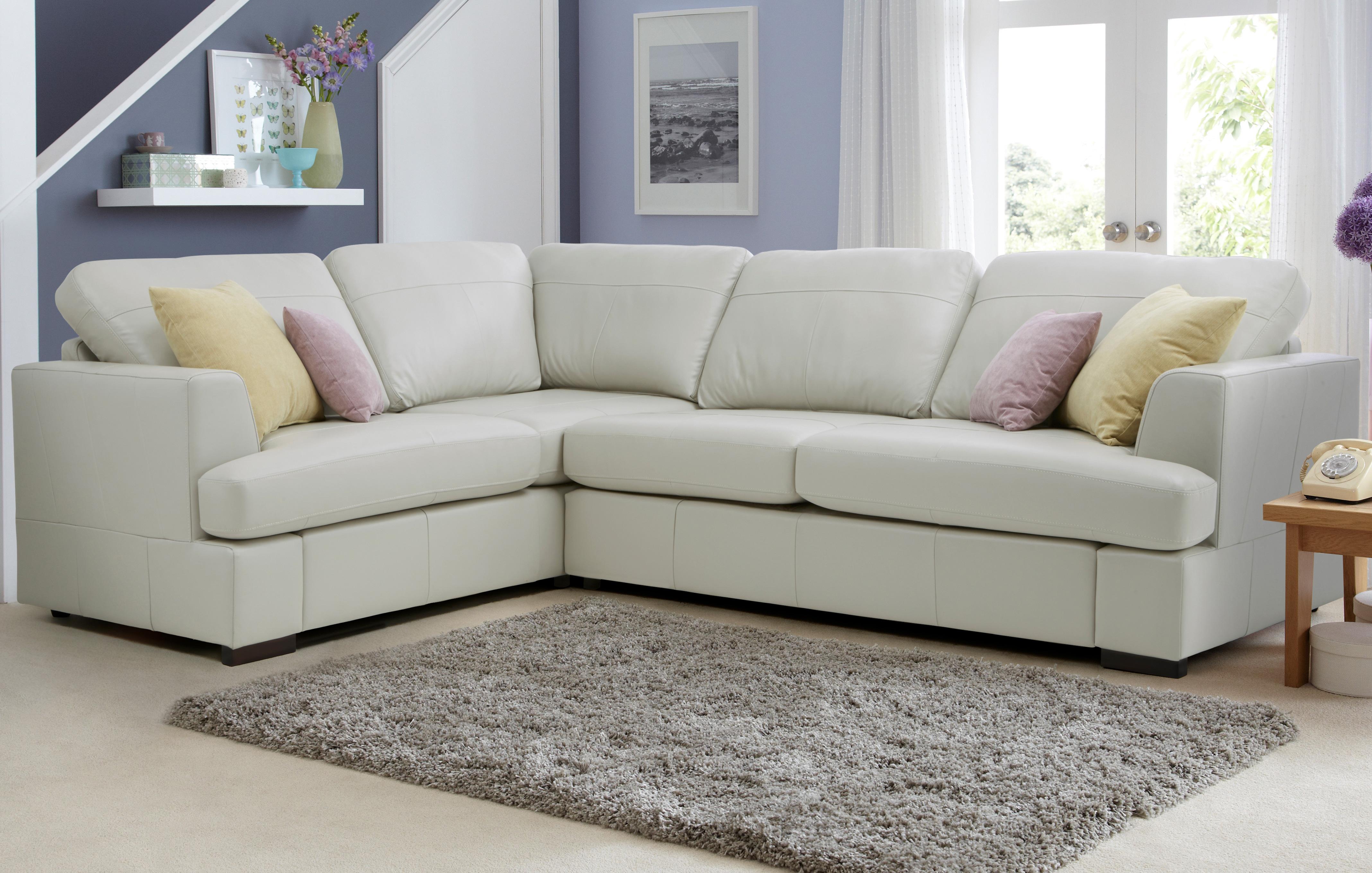 Right Hand Facing 2 Seater Deluxe Corner Sofa Bed