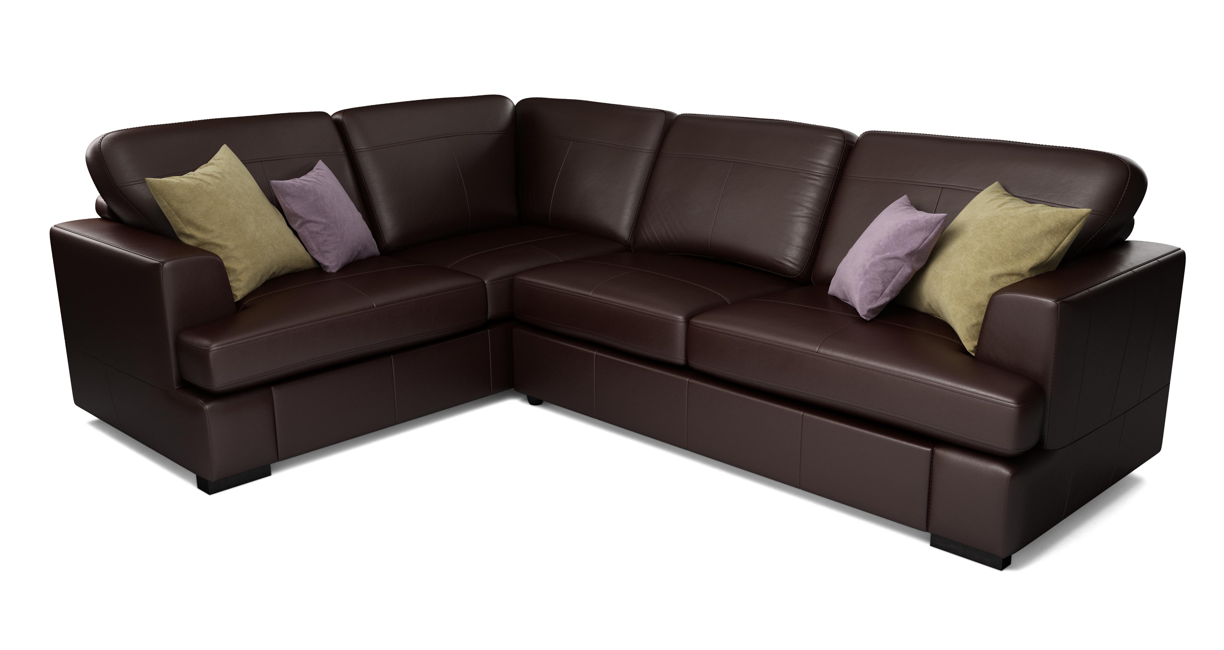 Right Hand Facing 2 Seater Deluxe Corner Sofa Bed
