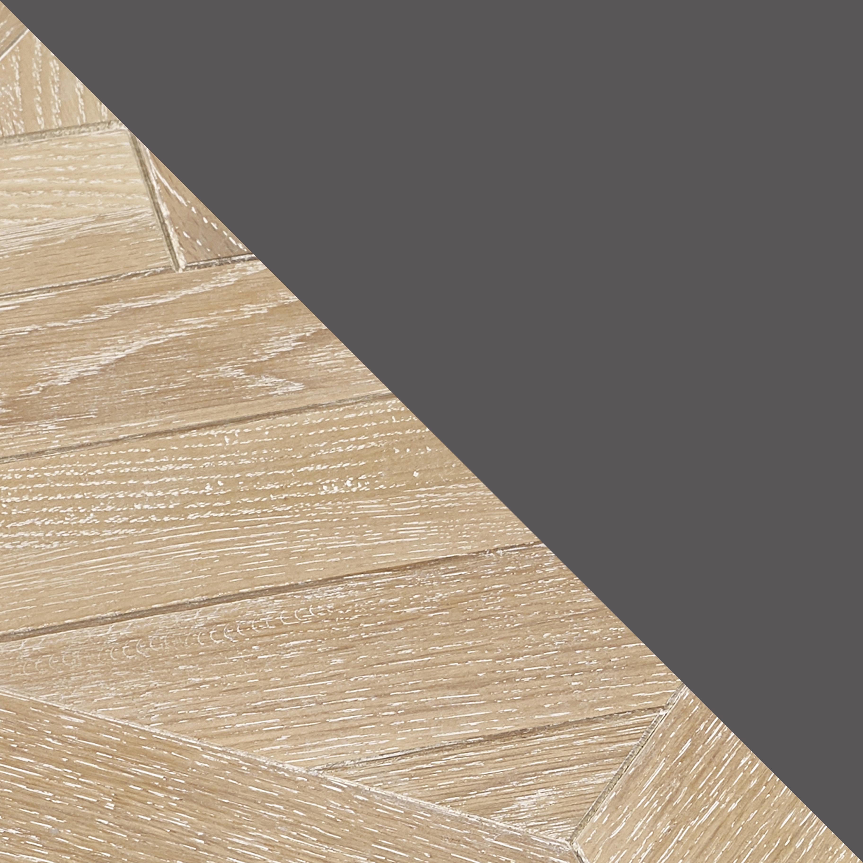 Dark Grey and Oak